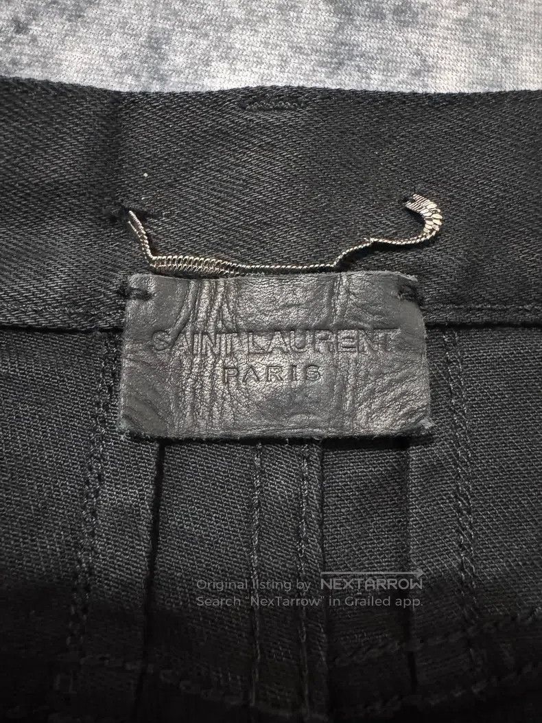 Saint Laurent Paris Saint Laurent Paris Stretch black basic denim jeans Size US 32 / EU 48 - 5 Thumbnail