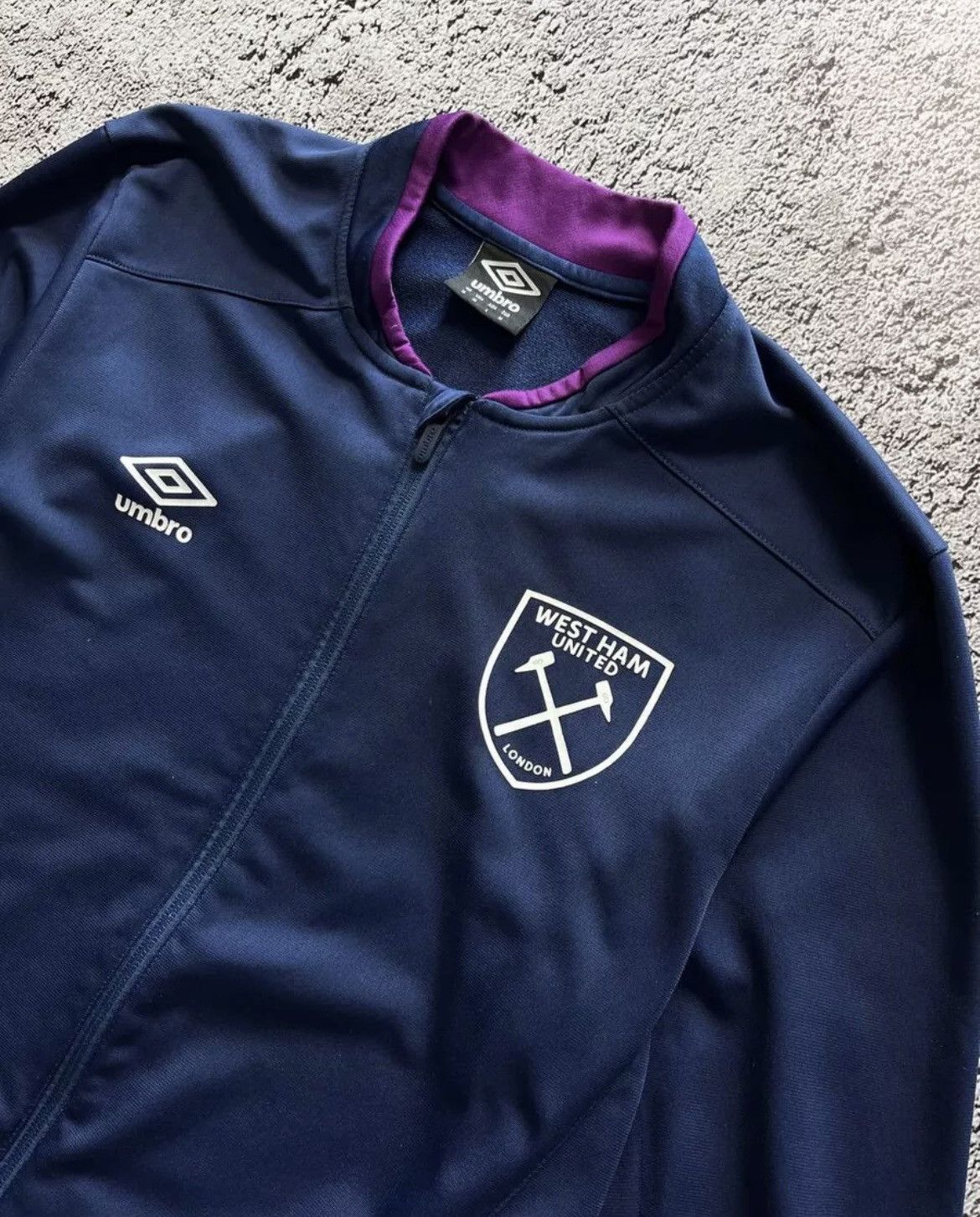Umbro × Vintage FC West Ham United 2016/2017 Jacket Training Soccer Football Size US M / EU 48-50 / 2 - 5 Thumbnail