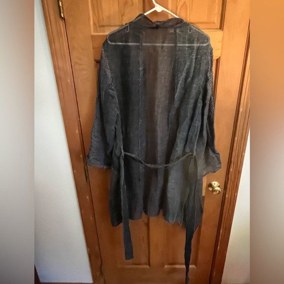 Elie Tahari Elie tahari linen blend lightweight jacket pockets sz L Size L / US 10 / IT 46 - 8 Thumbnail