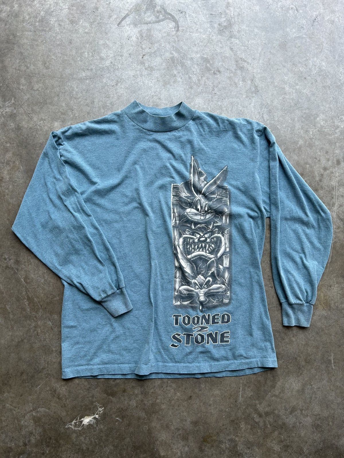 Fruit Of The Loom Vintage Y2K Tooned 2 Stone Size US XL / EU 56 / 4 - 1 Thumbnail