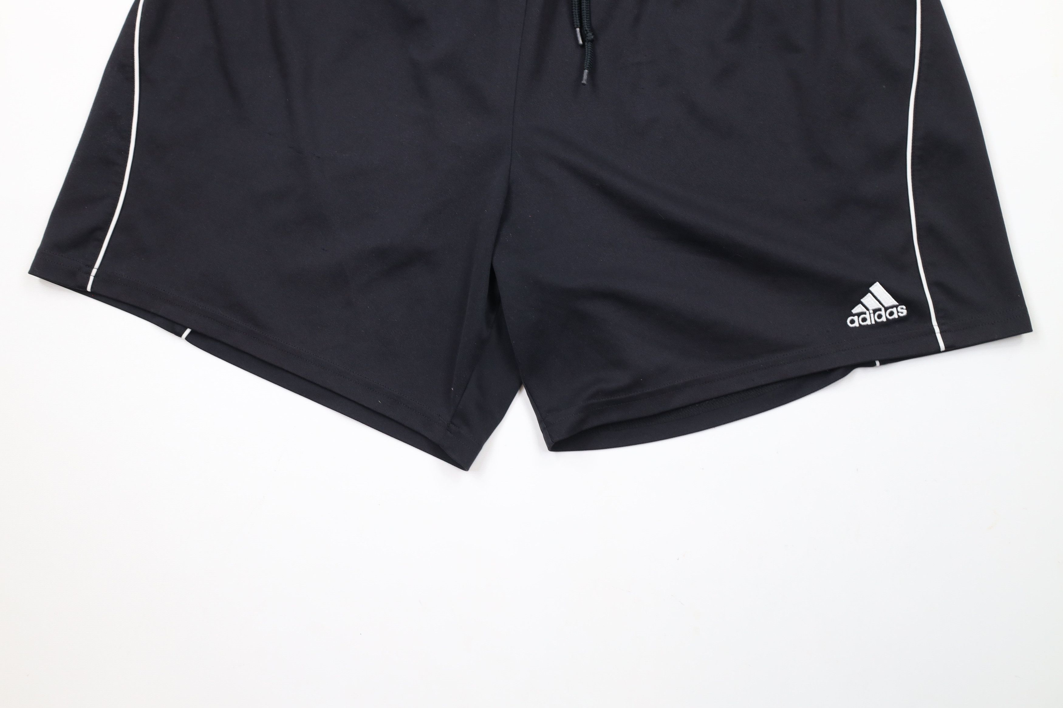 Adidas × Vintage Vintage Adidas Running Jogging Soccer Shorts Black Polyester Size US 36 / EU 52 - 4 Thumbnail