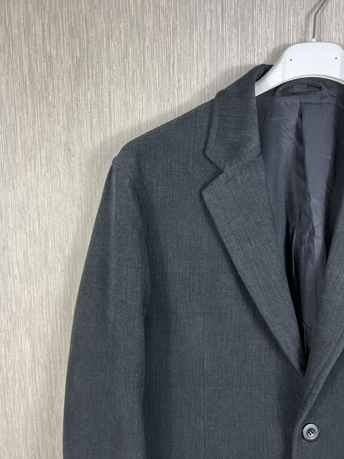 Armani Collezioni Giorgio Armani Collezioni velvet blazer jacket avant garde Size 40R - 4 Thumbnail