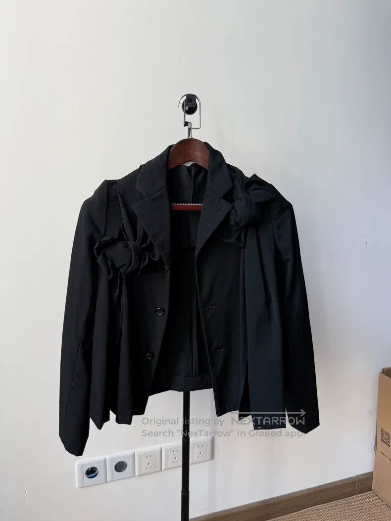 Comme des Garcons Comme Des Garcons Mainline wool bow blazer Size XS / US 0-2 / IT 36-38 - 5 Thumbnail