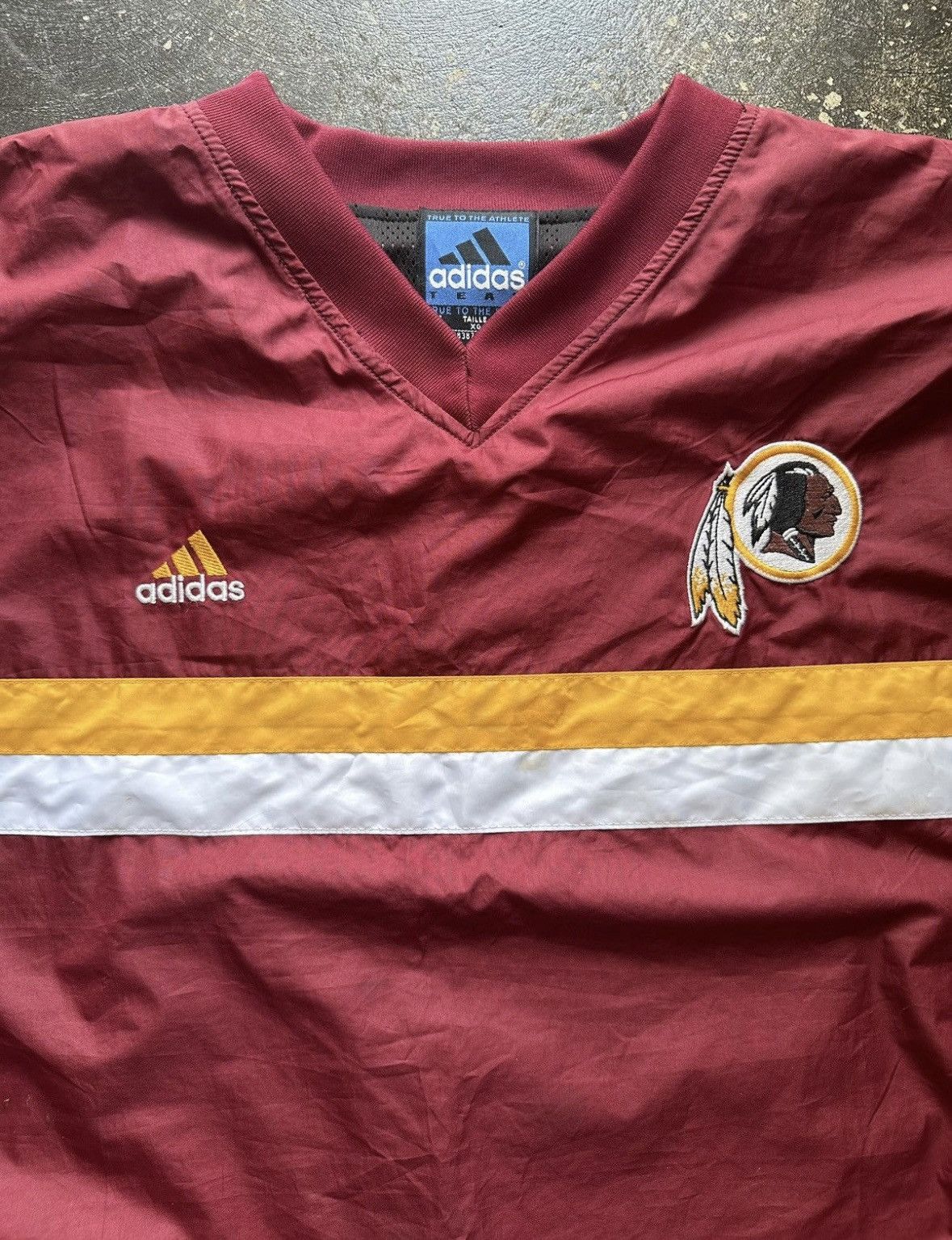 Adidas × NFL × Vintage Vintage Washington Redskins Pullover Size US XL / EU 56 / 4 - 2 Thumbnail