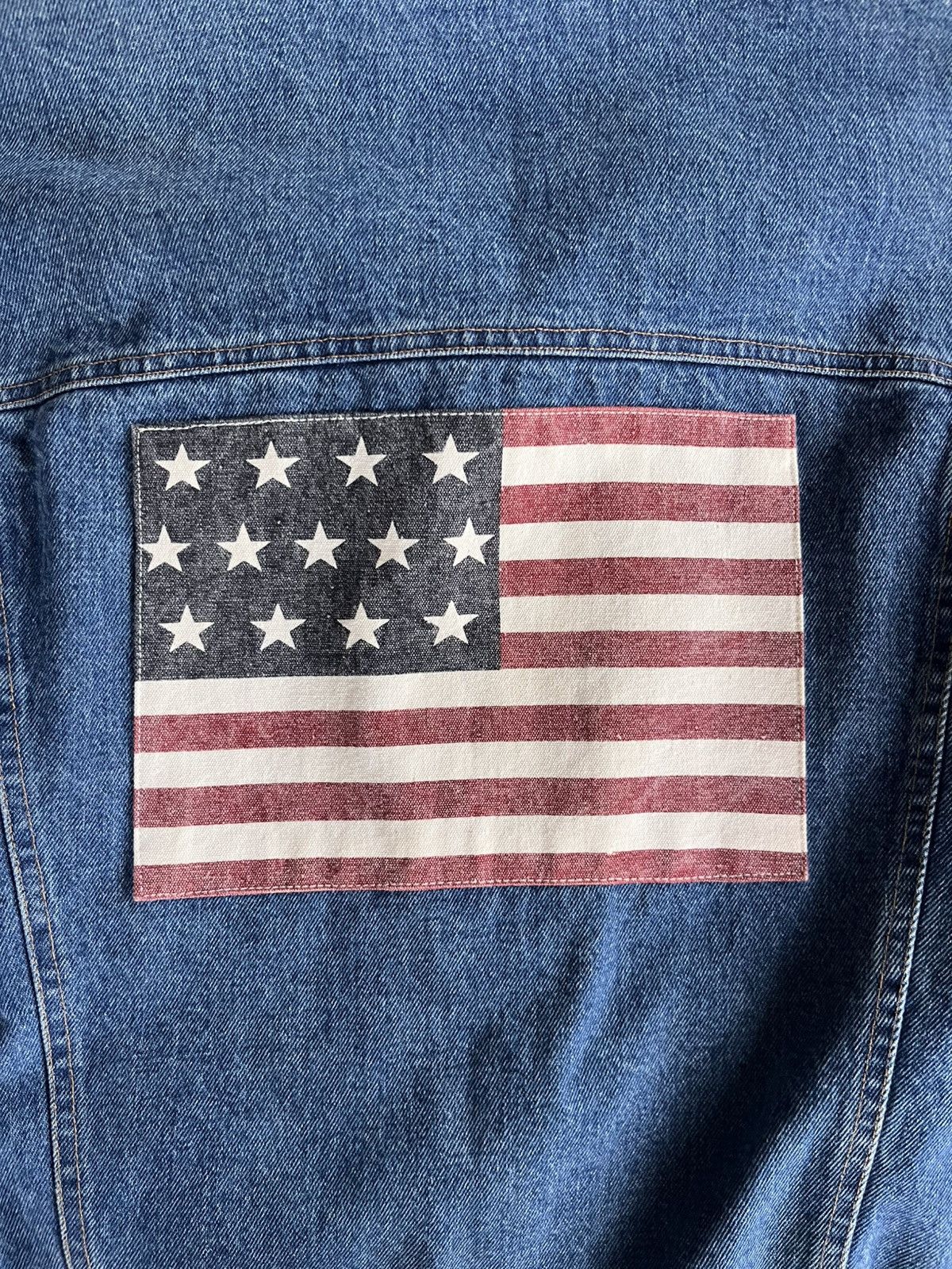 Ralph Lauren Ralph Lauren Country - USA Flag Denim Jacket Size US M / EU 48-50 / 2 - 4 Thumbnail