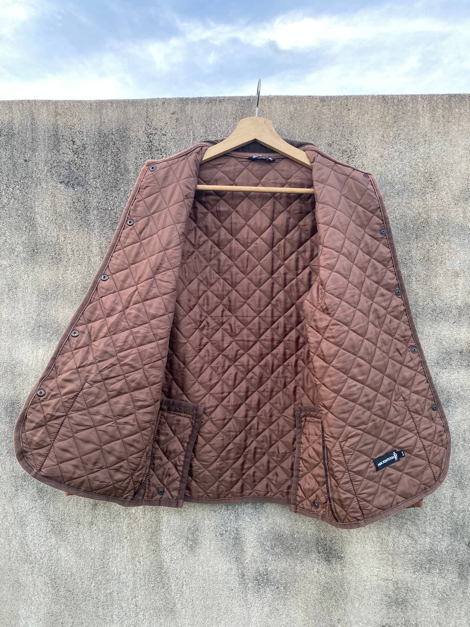 Mackintosh Mackintosh Scotland Quilted Wool Jacket Size US S / EU 44-46 / 1 - 8 Thumbnail
