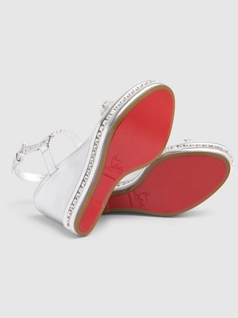 Christian Louboutin o1w1db10325 Sandals in Silver Size US 12 / IT 42 - 4 Thumbnail