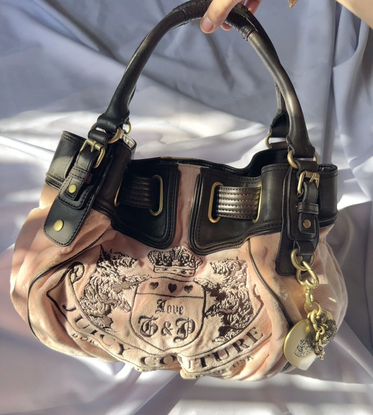 Juicy Couture Juicy Couture Fluffy Vintage Scottie Dog Pink Bag Size ONE SIZE - 4 Thumbnail
