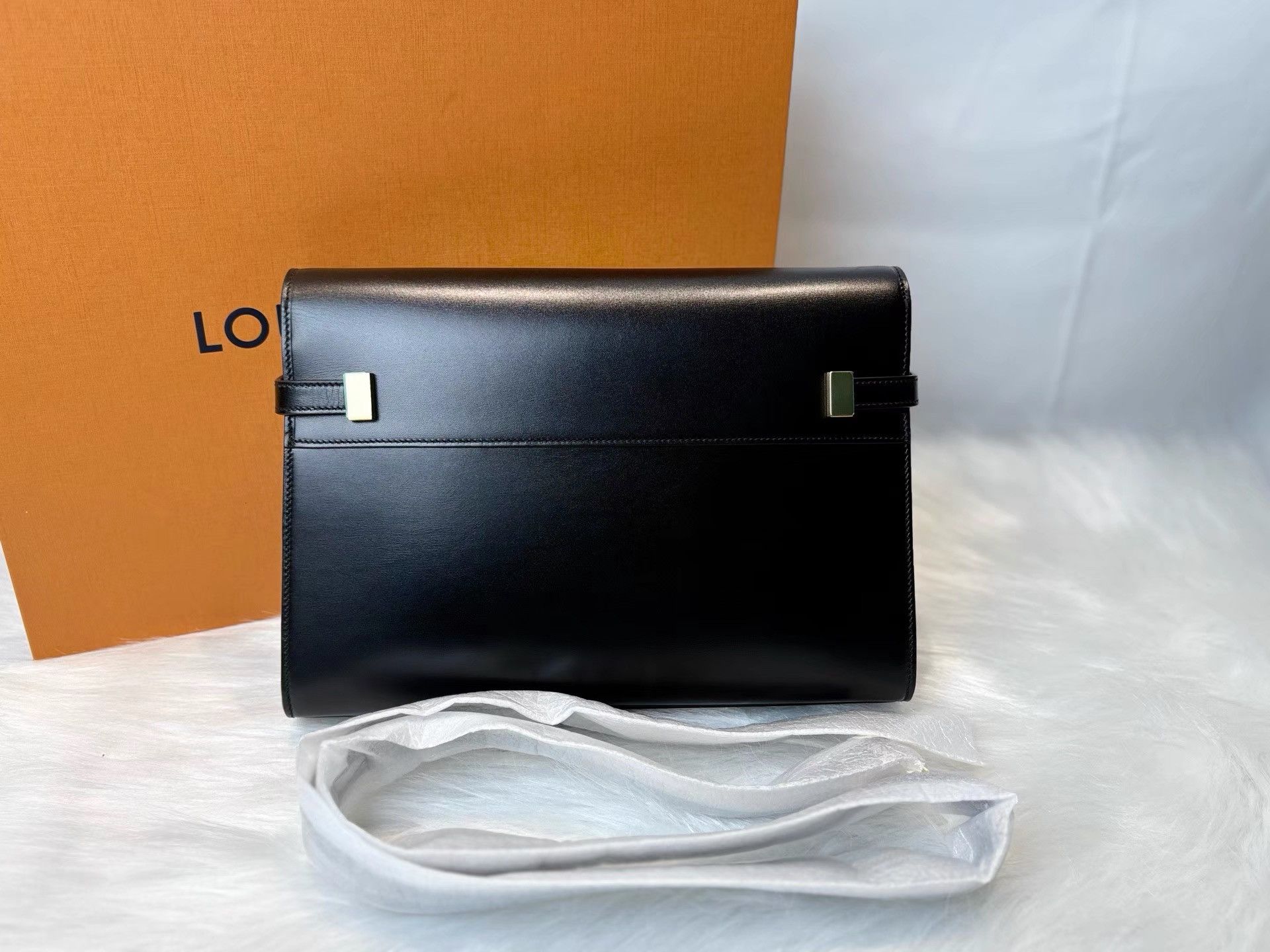Saint Laurent Paris YSL Manhattan Leather Crossbody & Shoulder Bag K36 Size ONE SIZE - 2 Thumbnail