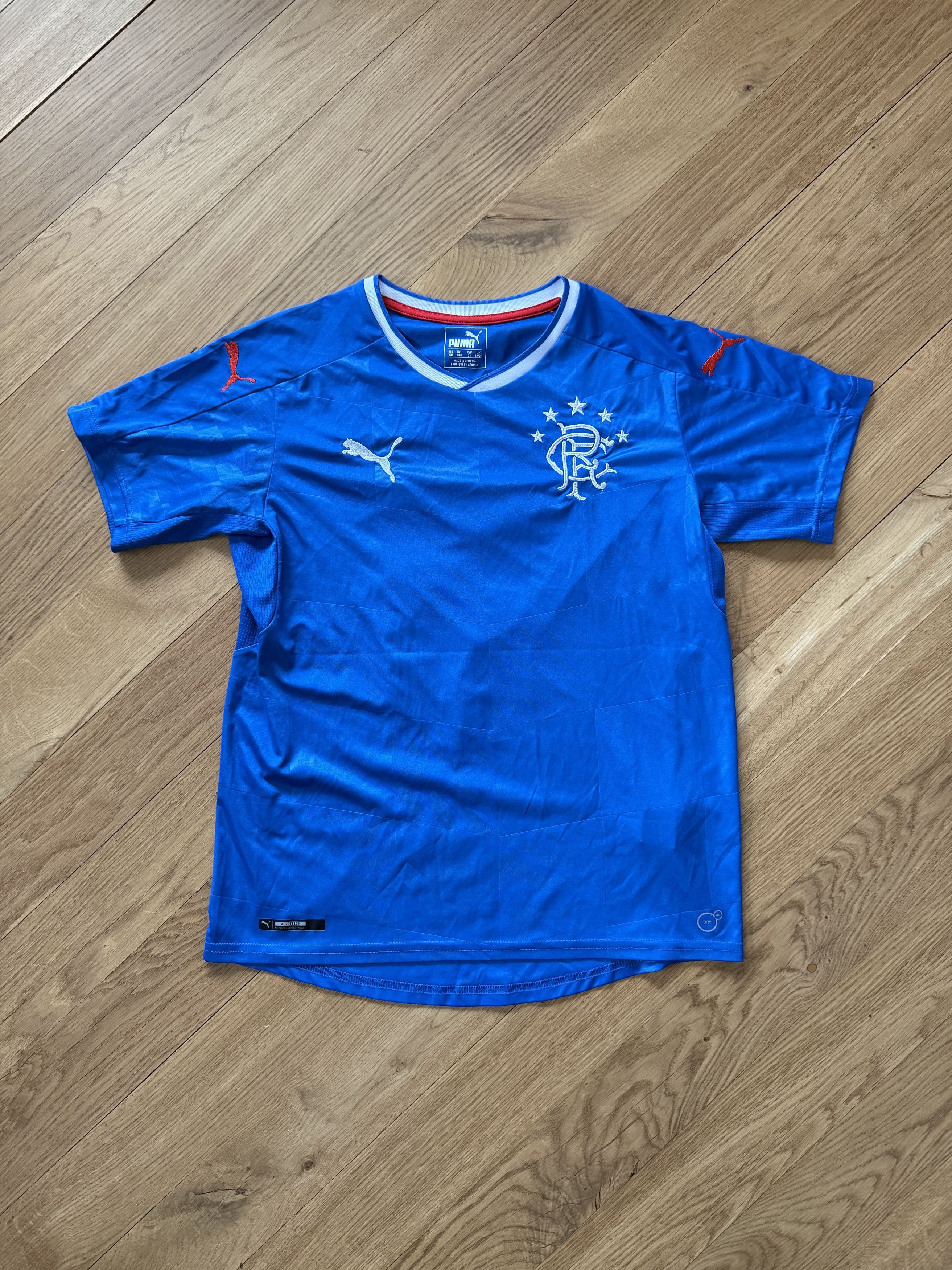 Puma Glasgow Rangers 2016 2017 Miller Football Shirt YXL Size US XS / EU 42 / 0 - 2 Thumbnail