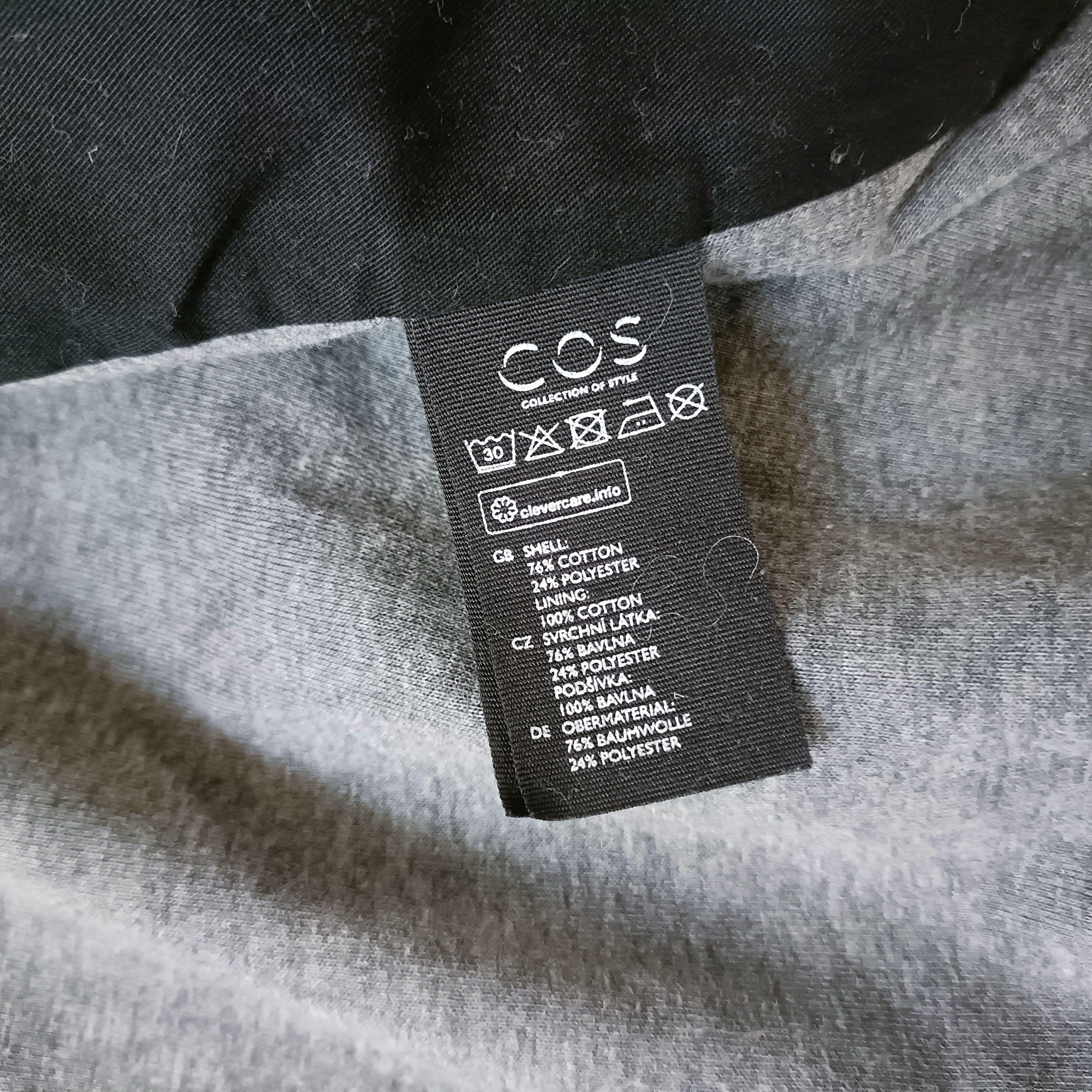 Cos Men's Black Full Zip Jacket ! Size US S / EU 44-46 / 1 - 4 Thumbnail