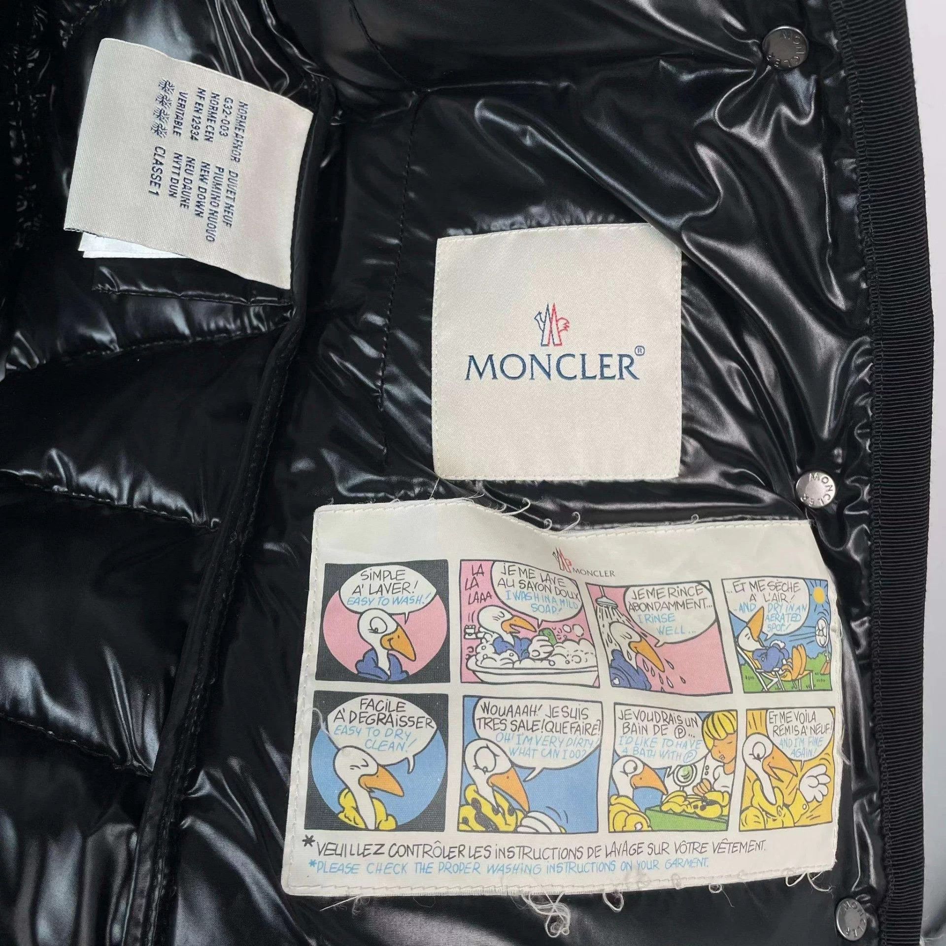 Moncler Moncler down jacket 251220HS1SY02 black size 1 Size S / US 4 / IT 40 - 4 Thumbnail