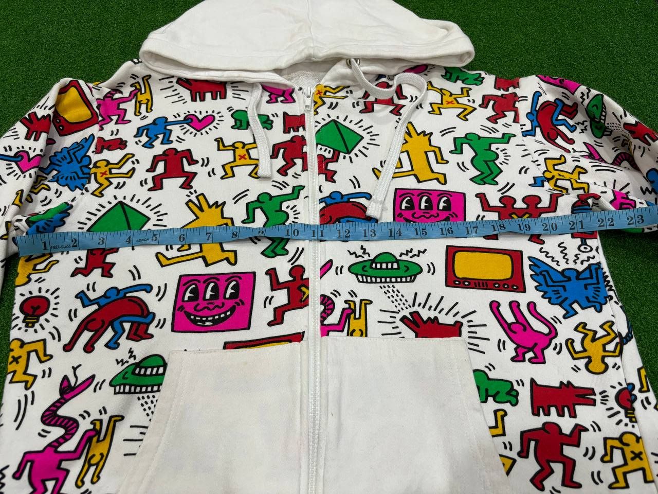 Japanese Brand × Keith Haring × Vintage Keith Haring Big Bang Collaboration Tour Hoodie Rare Size US M / EU 48-50 / 2 - 7 Thumbnail