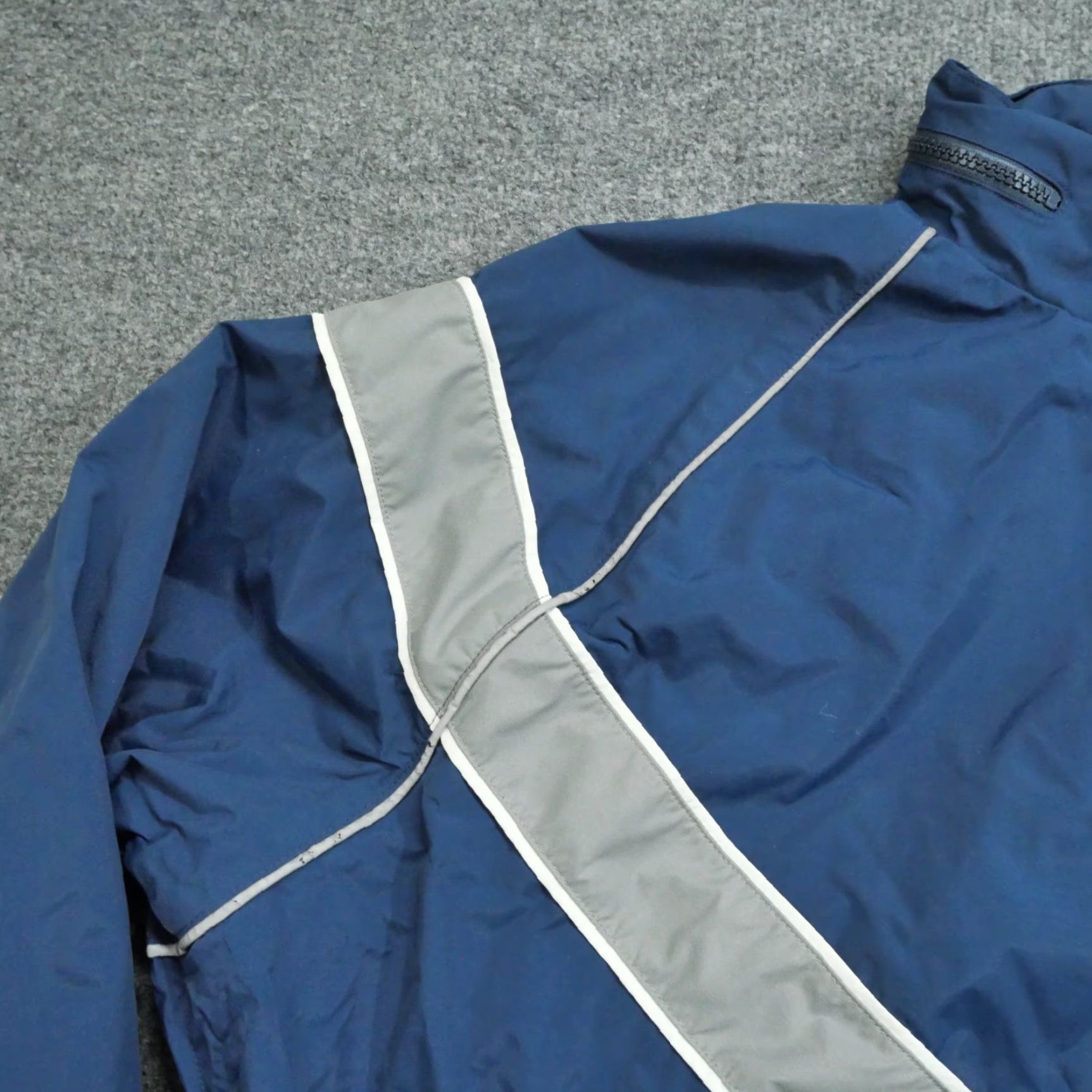 Vintage VINTAGE SKILCRAFT US Air Force Jacket Mens XL Blue Windbreaker Full Zip Hooded Y2K Size US XL / EU 56 / 4 - 5 Thumbnail