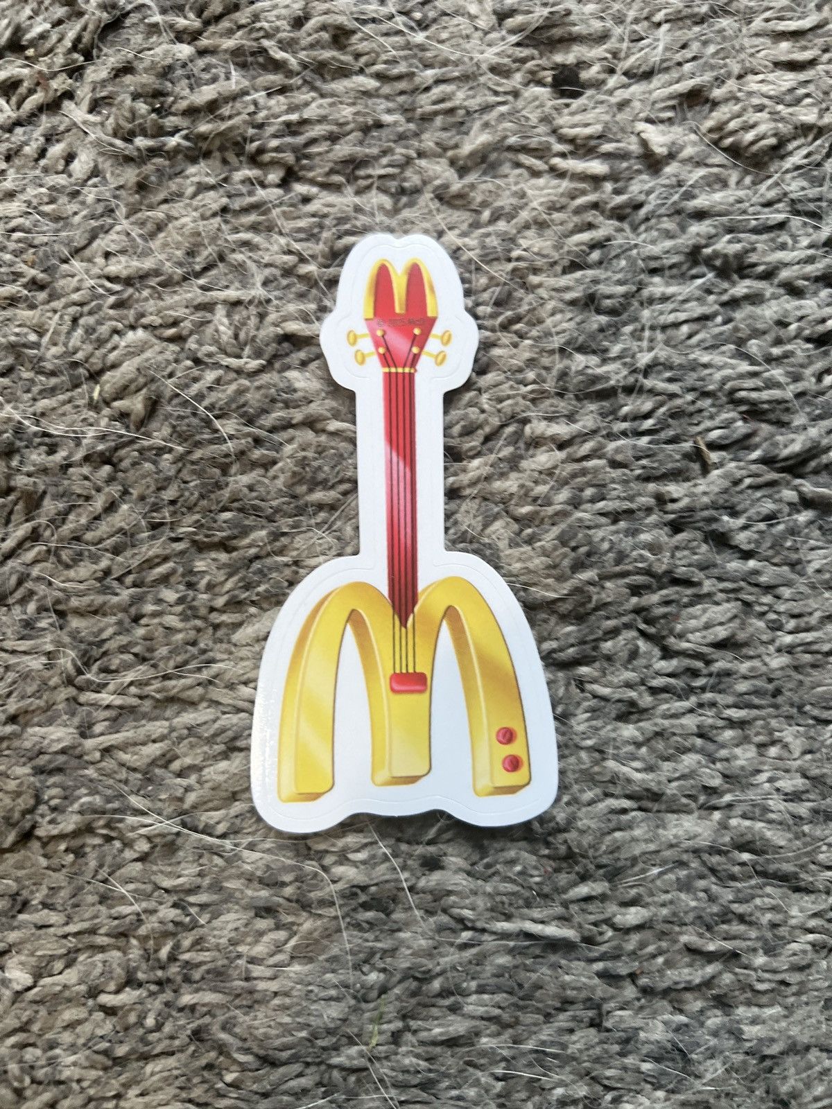 Hypebeast 2025 McDonald’s Guitar Sticker Size ONE SIZE - 1 Thumbnail
