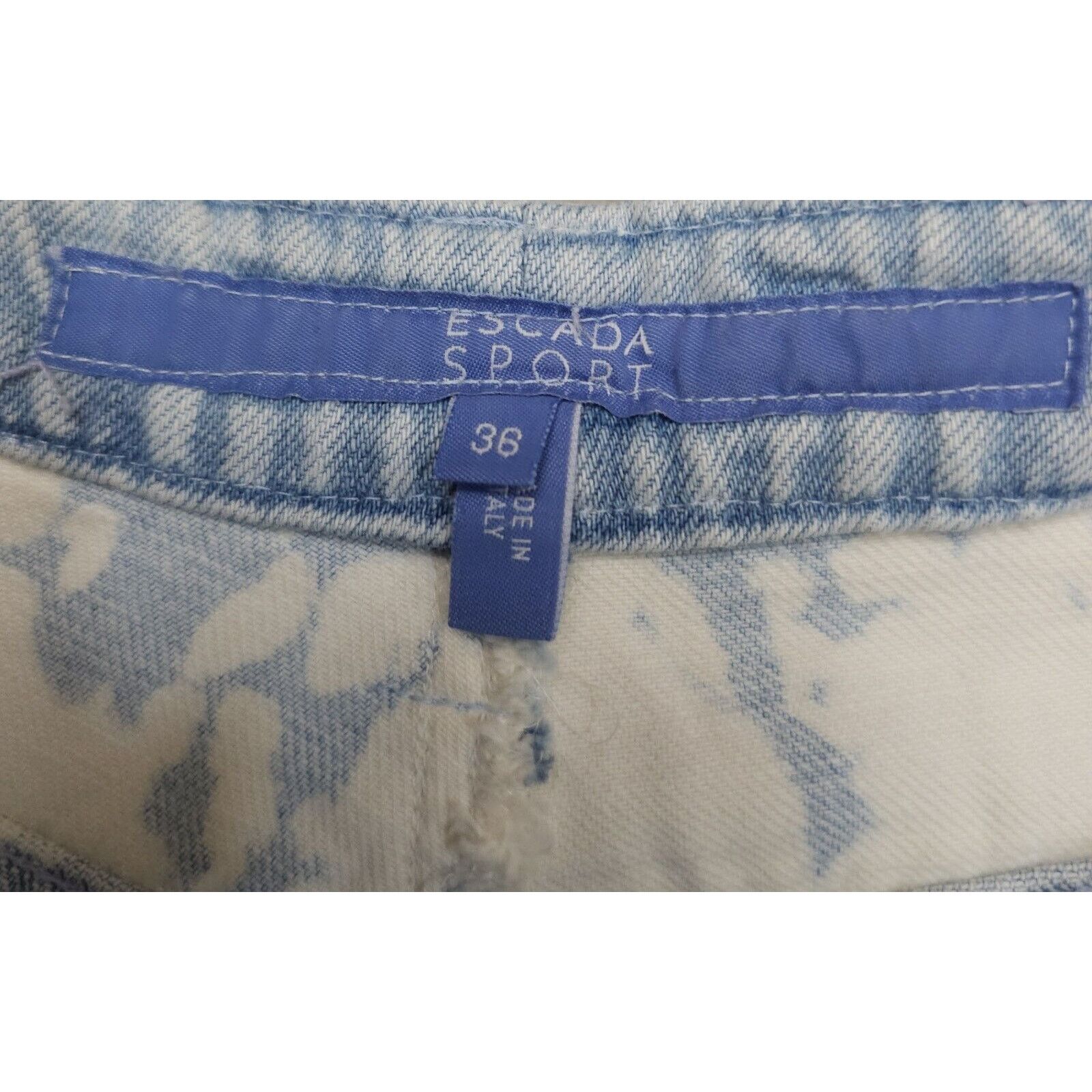 Escada Sport Escada Sport Kate Embroidered Trouser/Wide Leg Flare Pants Size 36" / US 14 / IT 50 - 8 Thumbnail