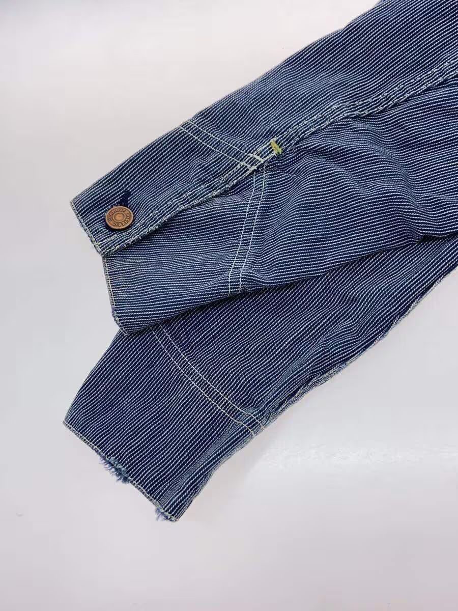Hysteric Glamour "DETROIT K.C." Striped Work Jacket Size US M / EU 48-50 / 2 - 5 Thumbnail