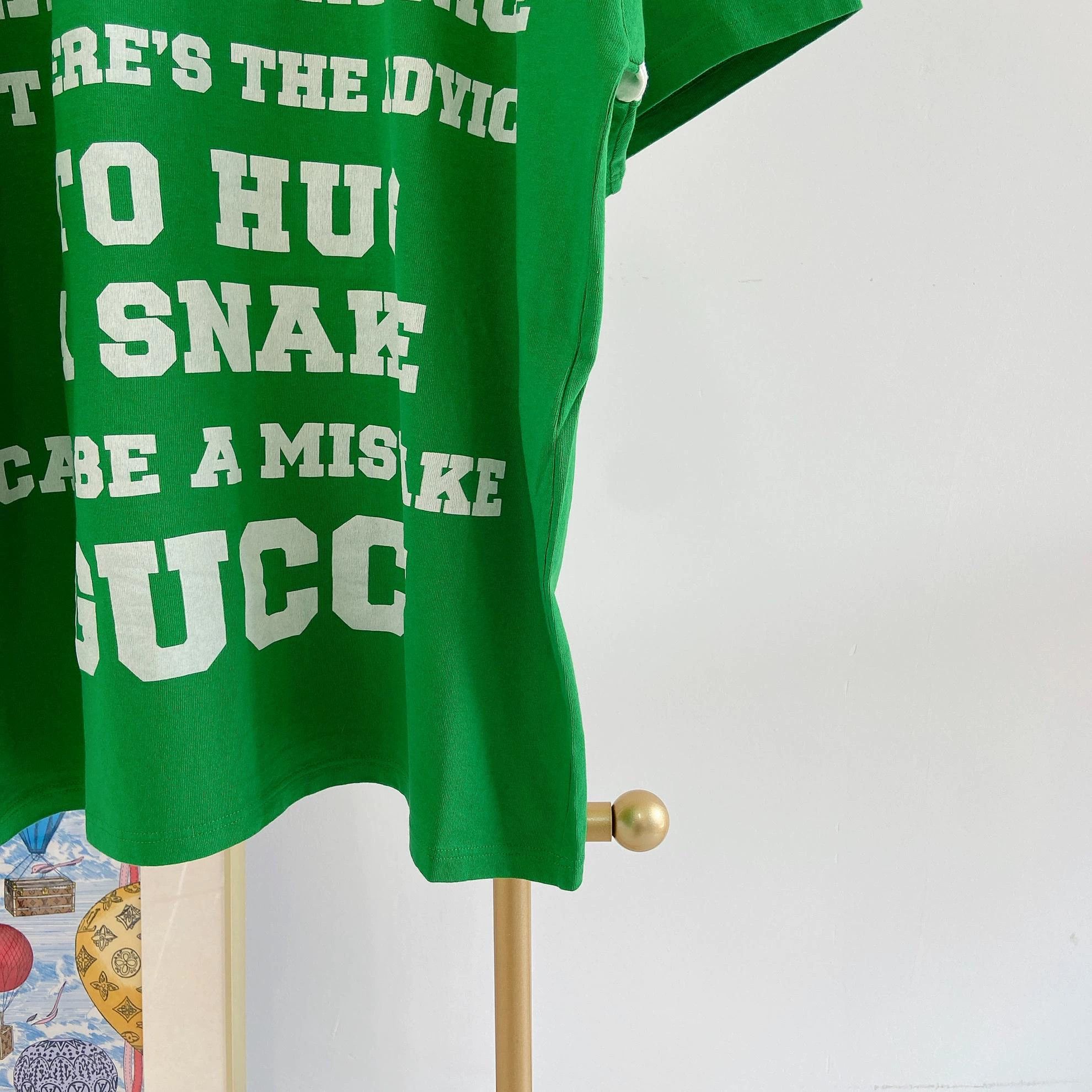 Gucci Gucci Green Logo T-Shirt S 5138 Size US S / EU 44-46 / 1 - 4 Thumbnail