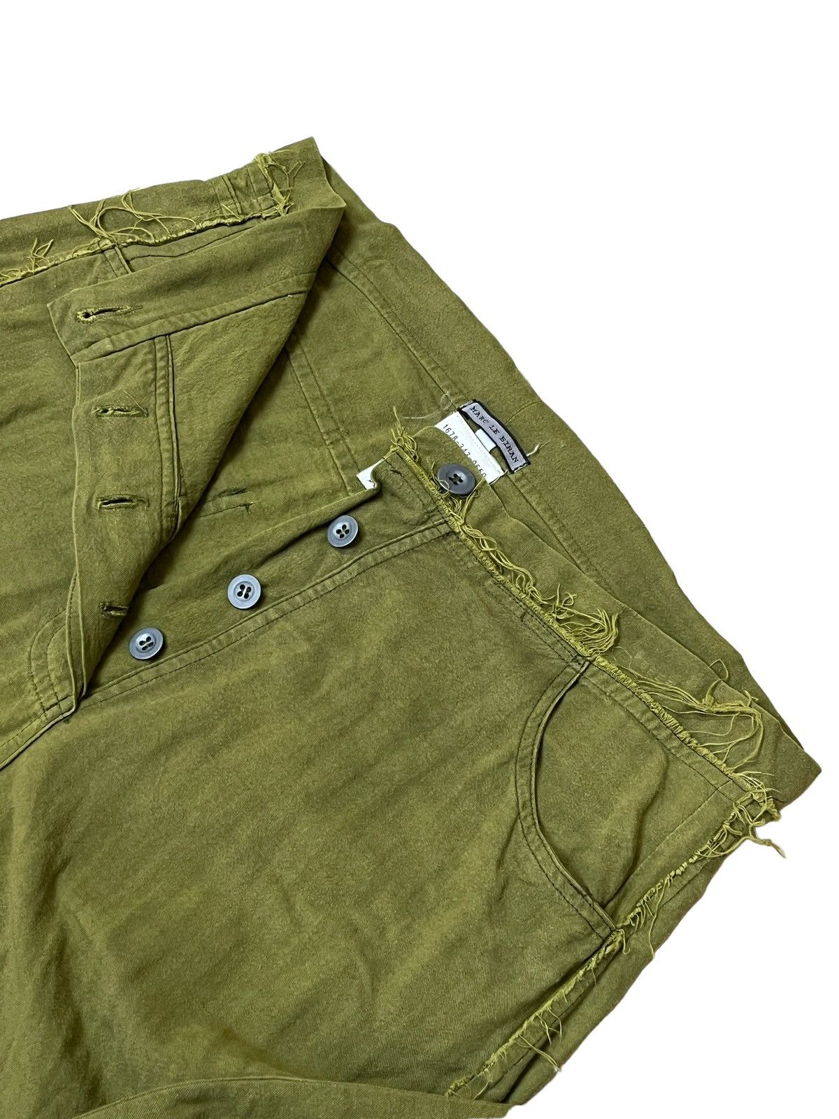 Marc Le Bihan MARC LE BIHAN GREEN OLIVE MADE IN FRANCE PANT Size US 30 / EU 46 - 16 Thumbnail