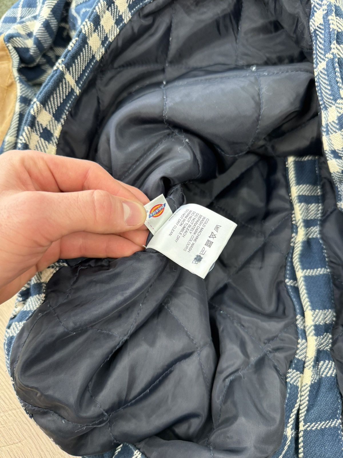 Dickies × Vintage Vintage Dickies Flannel Work Jacket Size US M / EU 48-50 / 2 - 12 Thumbnail