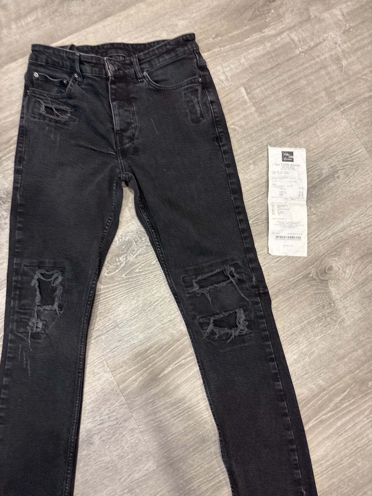 Ksubi Ksubi Men's Chitch Boneyard Distressed Jeans Size US 30 / EU 46 - 3 Thumbnail