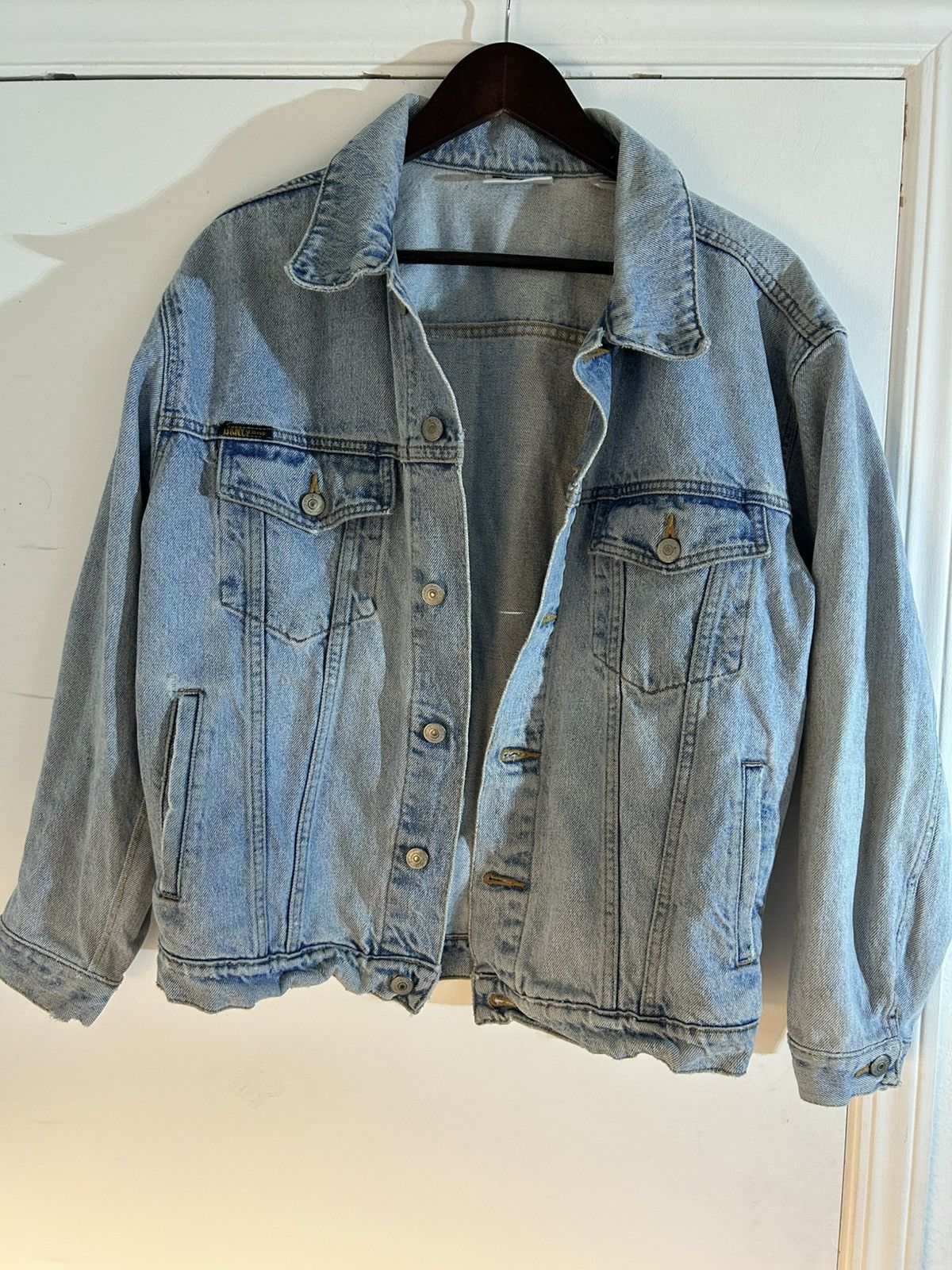 DKNY × Vintage DKNY Jean jacket Size US L / EU 52-54 / 3 - 1 Thumbnail