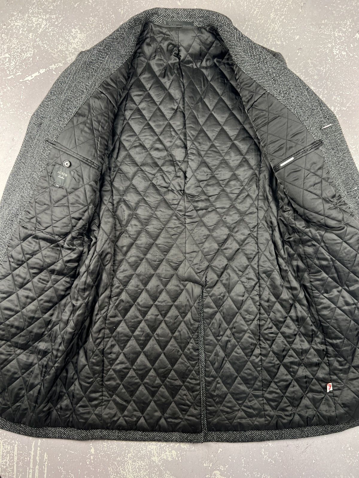 J.Crew J.Crew Ludlow Primaloft Eco Insulated Wool Coat Harringbone Size US M / EU 48-50 / 2 - 6 Thumbnail