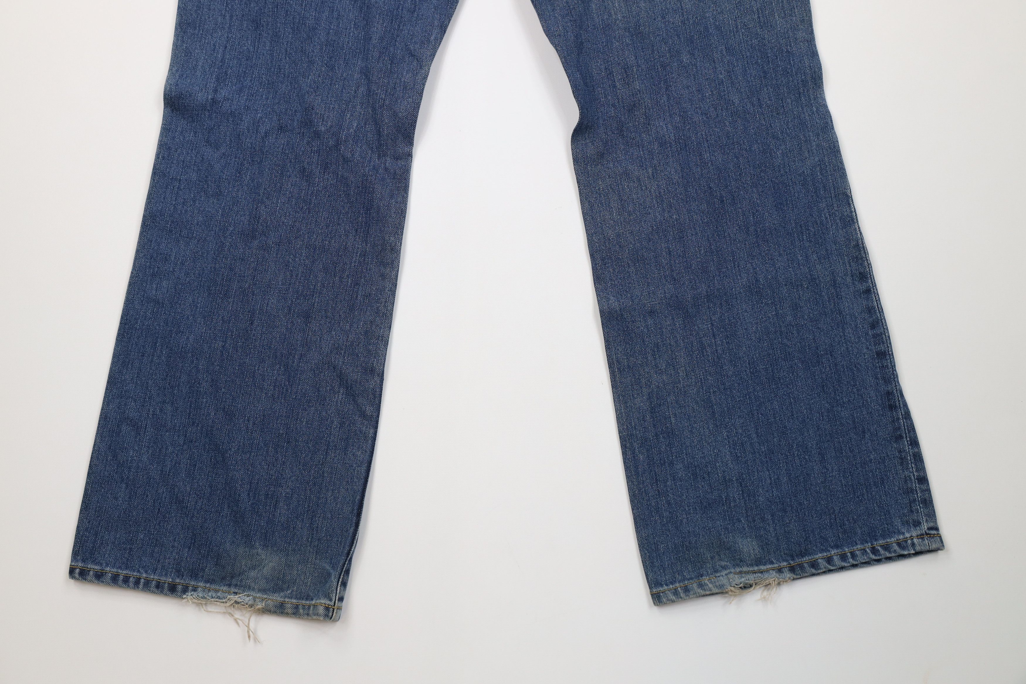 J.Crew Vintage Y2K J Crew Loose Fit Wide Leg Denim Jeans Blue Size US 34 / EU 50 - 13 Thumbnail