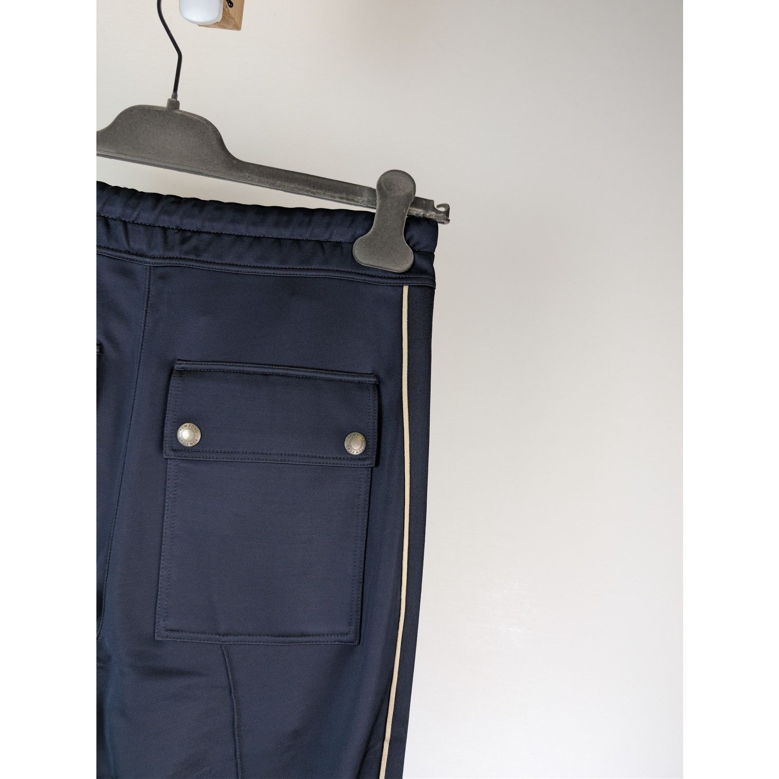 Tom Ford o1rshd1 Cut and Sewn Pant Sweatpants / Trousers in Ink Blue Size US 30 / EU 46 - 13 Thumbnail