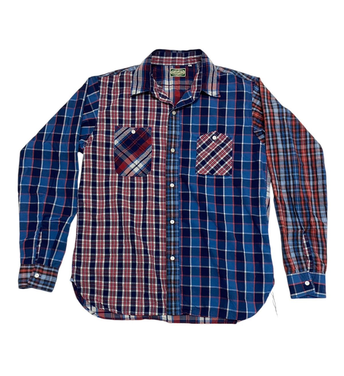 Sugar Cane × Vintage 🔥FIRE🔥 Sugar Cane Flannel Inspired Visvim Size US L / EU 52-54 / 3 - 2 Thumbnail
