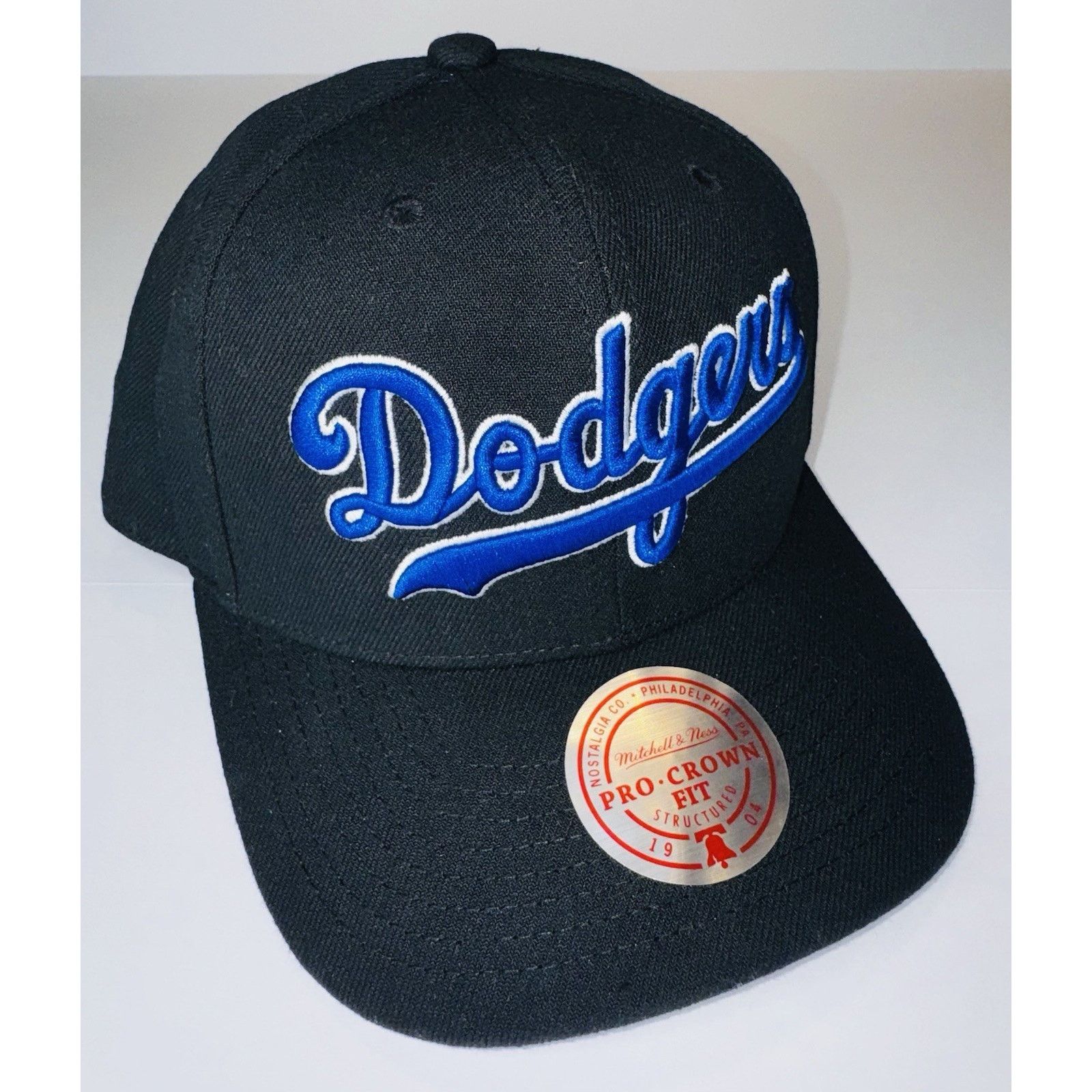 Mitchell & Ness Mitchell & Ness LA Dodgers Pro Crown Snapback Hat MLB Size ONE SIZE - 2 Thumbnail