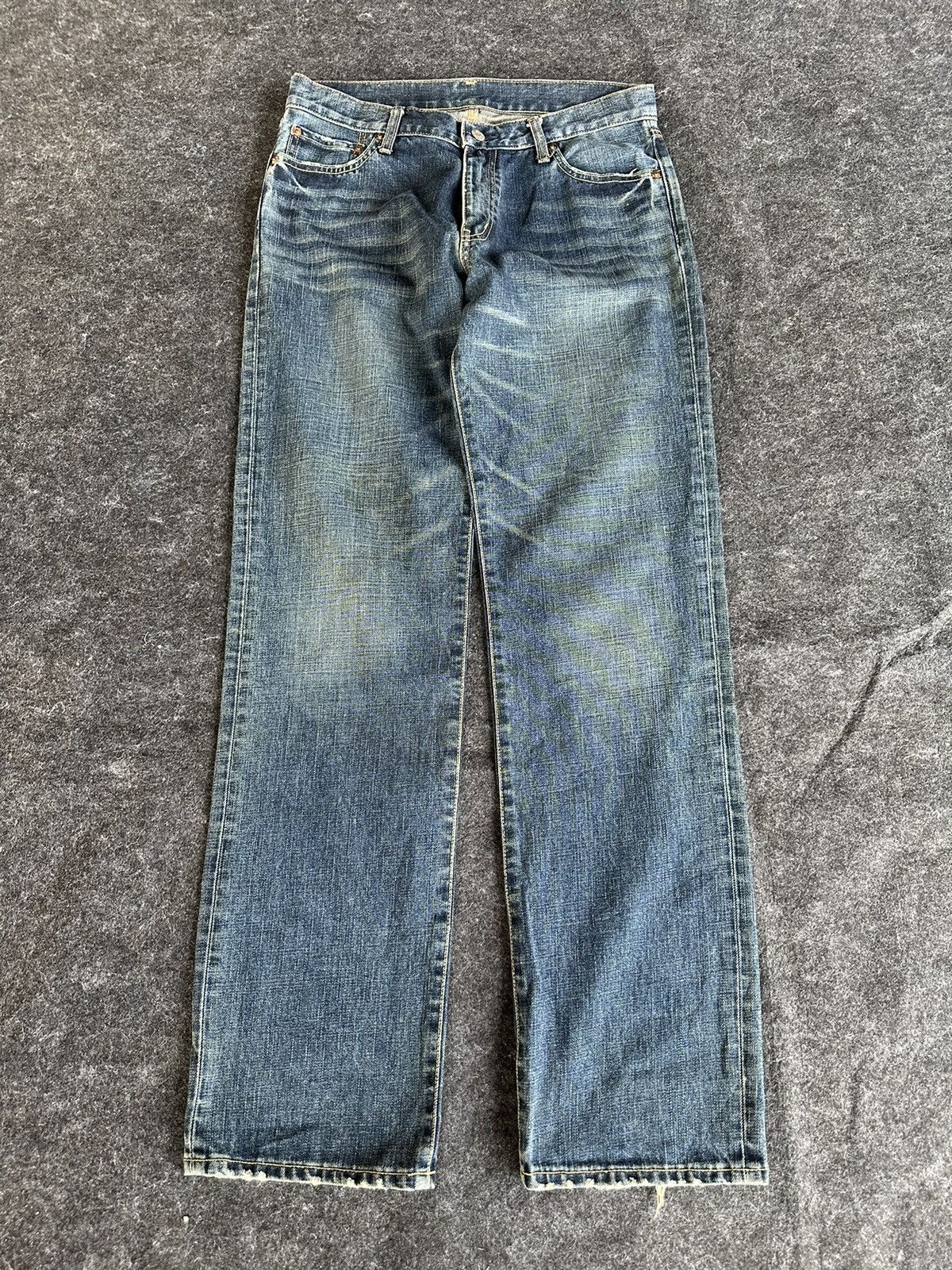 Uniqlo U S002 Japan Kaihara Vintage Denim W32 D332