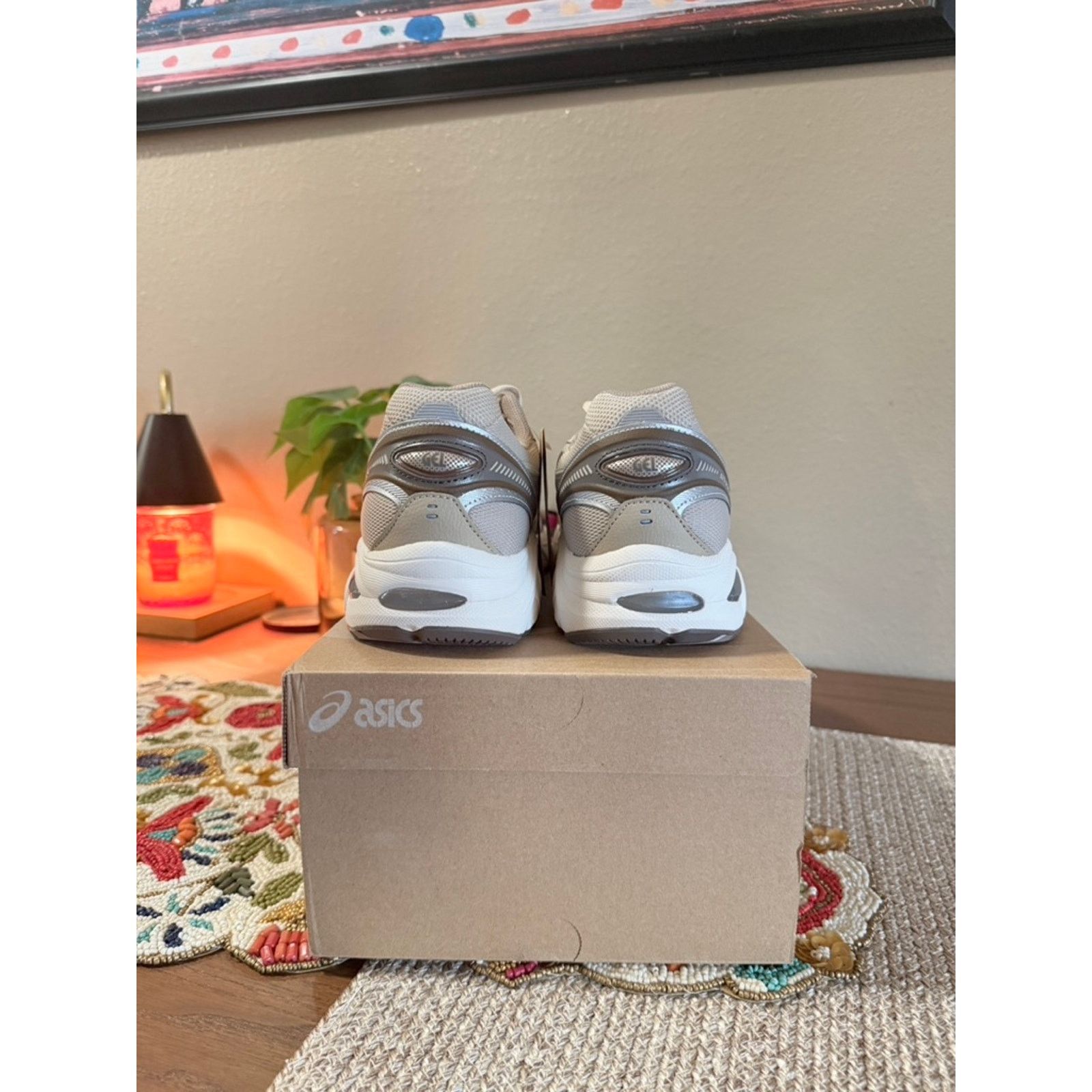 Asics Asics GT-2160 Feather Grey Brown Storm Silver Gel NYC Wood Size US 10.5 / EU 43-44 - 4 Thumbnail