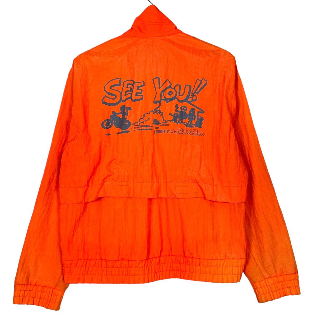 Japanese Brand × Yamaha 💥VTG YAMAHA BOMBER NYLON MOTO JACKET Size US M / EU 48-50 / 2 - 1 Thumbnail