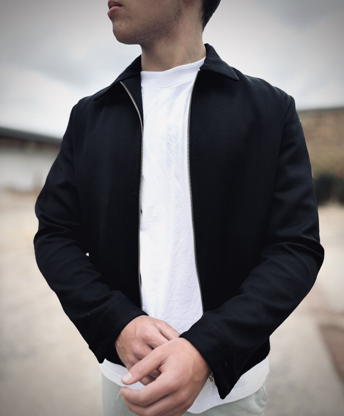 Helmut Lang Helmut Lang ArchiveBlack minimalZip Jacket-Late 90’s/2000’s Size US M / EU 48-50 / 2 - 6 Thumbnail