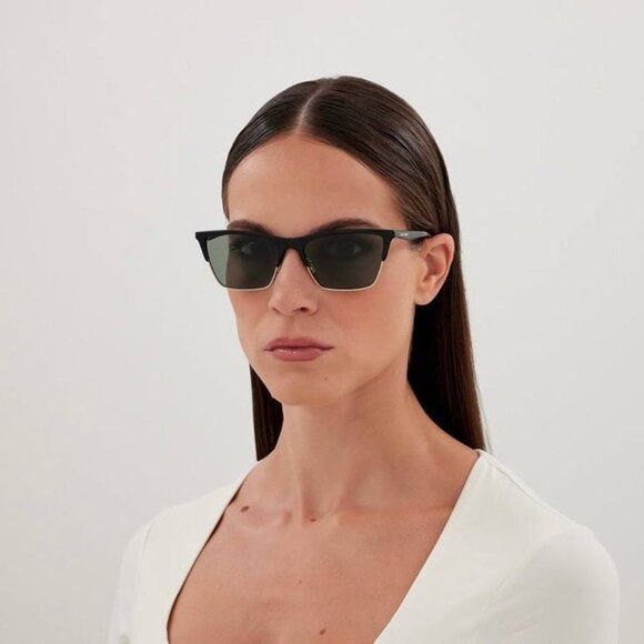 Saint Laurent Paris 🕶️ New Saint Laurent SL767 001 Sunglasses - Shiny Black Size ONE SIZE - 4 Thumbnail