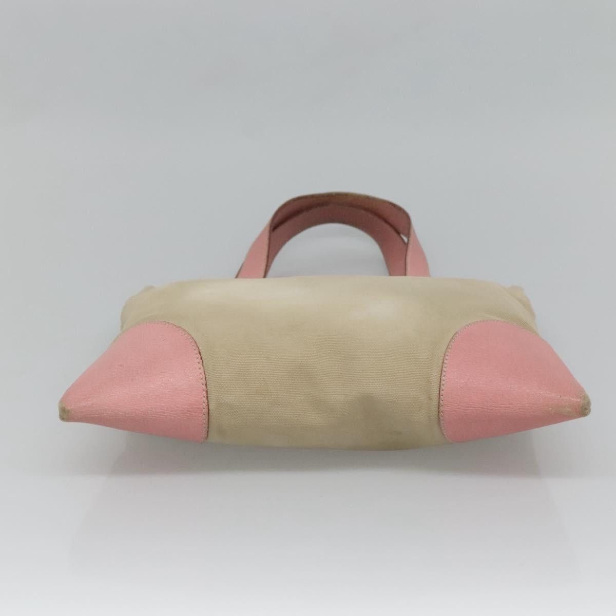Prada PRADA Tote Bag Canvas Beige Silver Size ONE SIZE - 9 Thumbnail