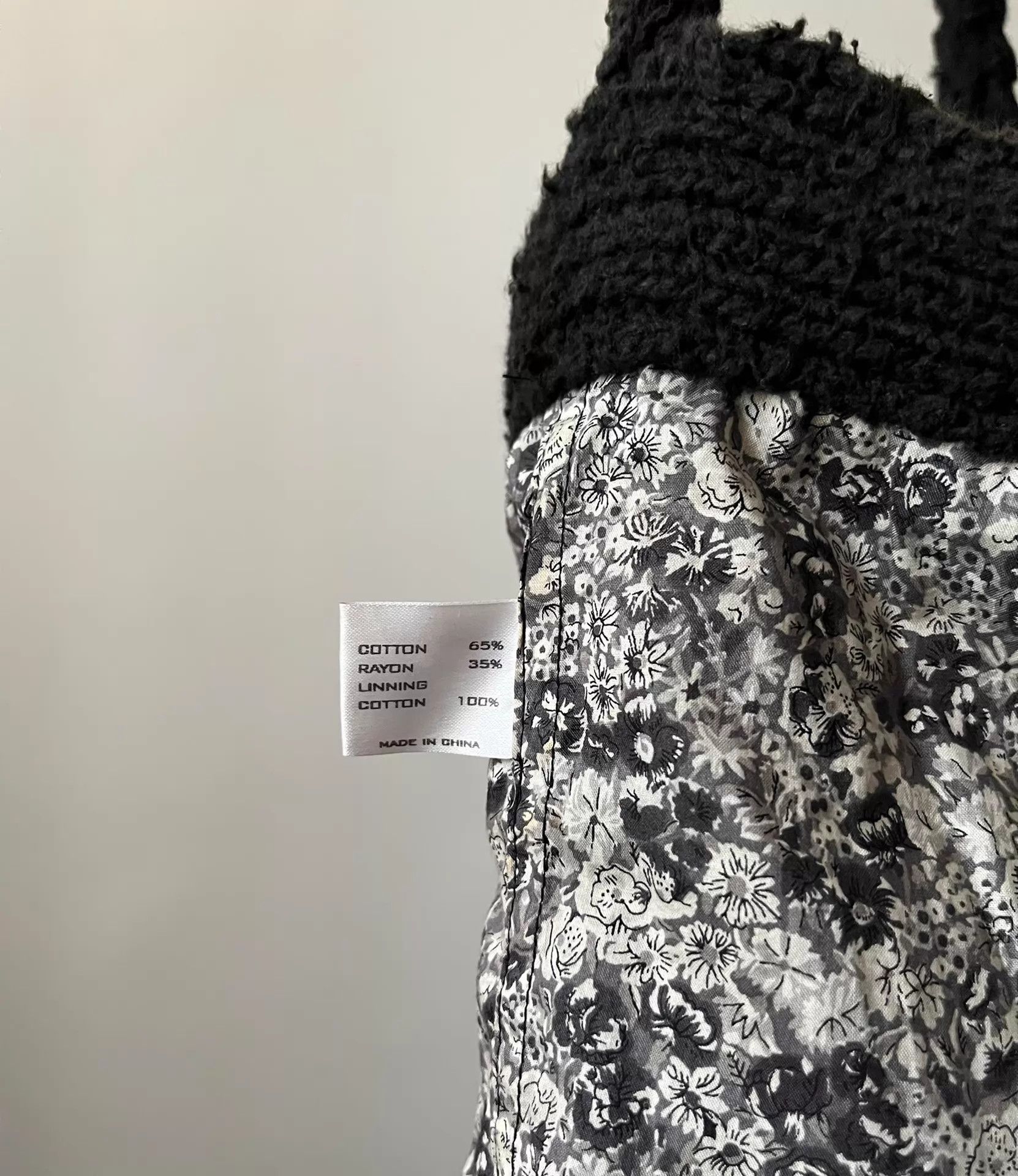 Number (N)ine Number (N)ine 03AW Grunge Knit Crossbody Bag Size ONE SIZE - 5 Thumbnail