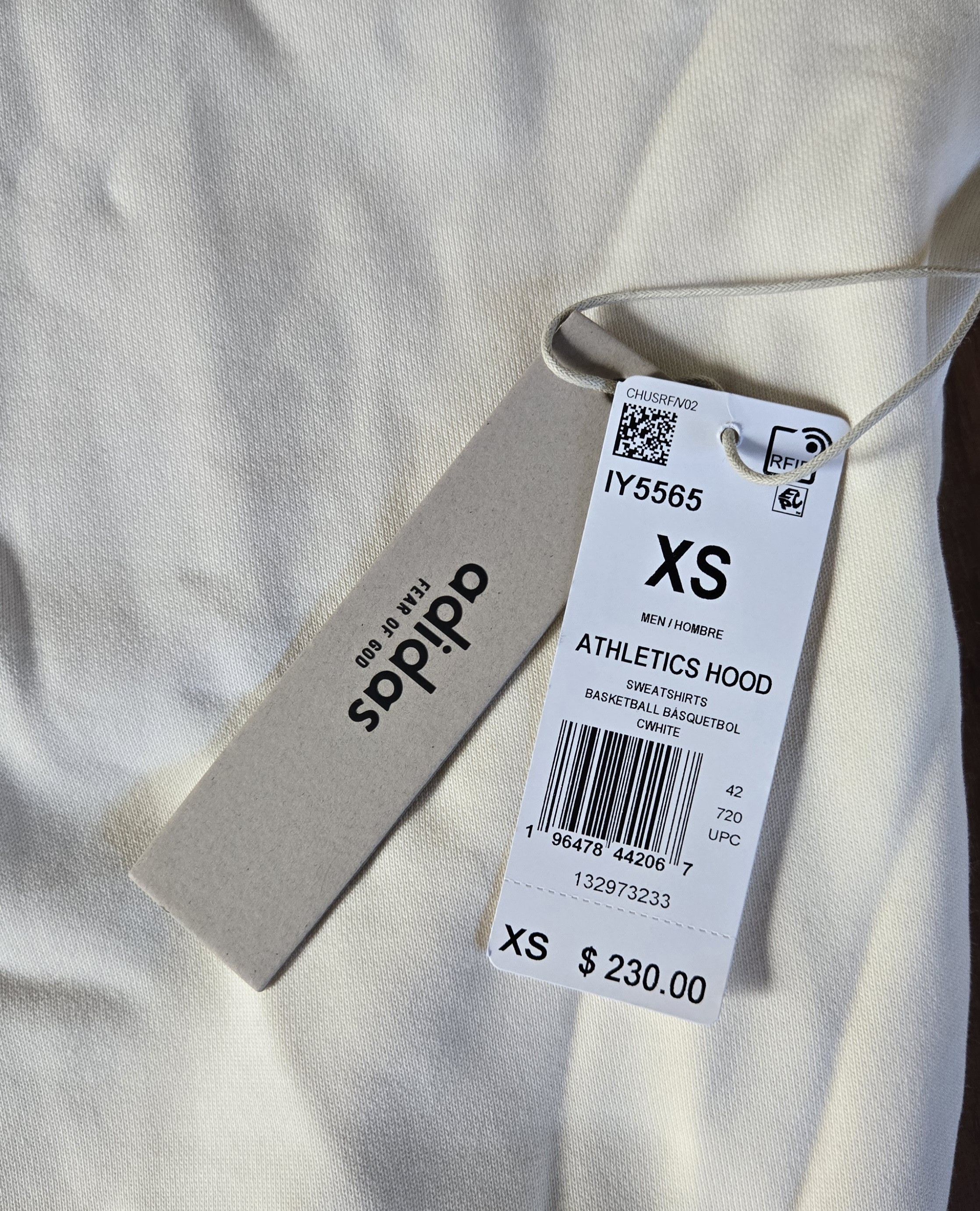 Adidas × Fear of God FEAR OF GOD ATHLETICS HEAVY FLEECE HOODIE Size US XS / EU 42 / 0 - 3 Thumbnail
