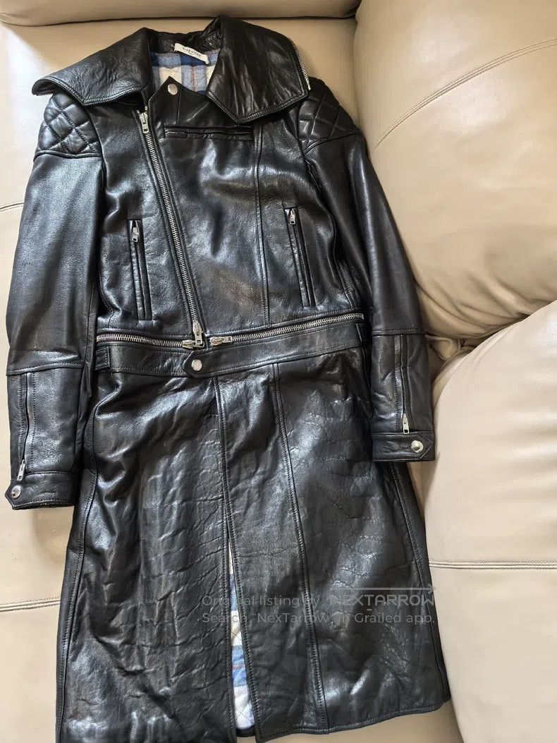 Givenchy Givenchy Long leather coat Size US M / EU 48-50 / 2 - 1 Thumbnail