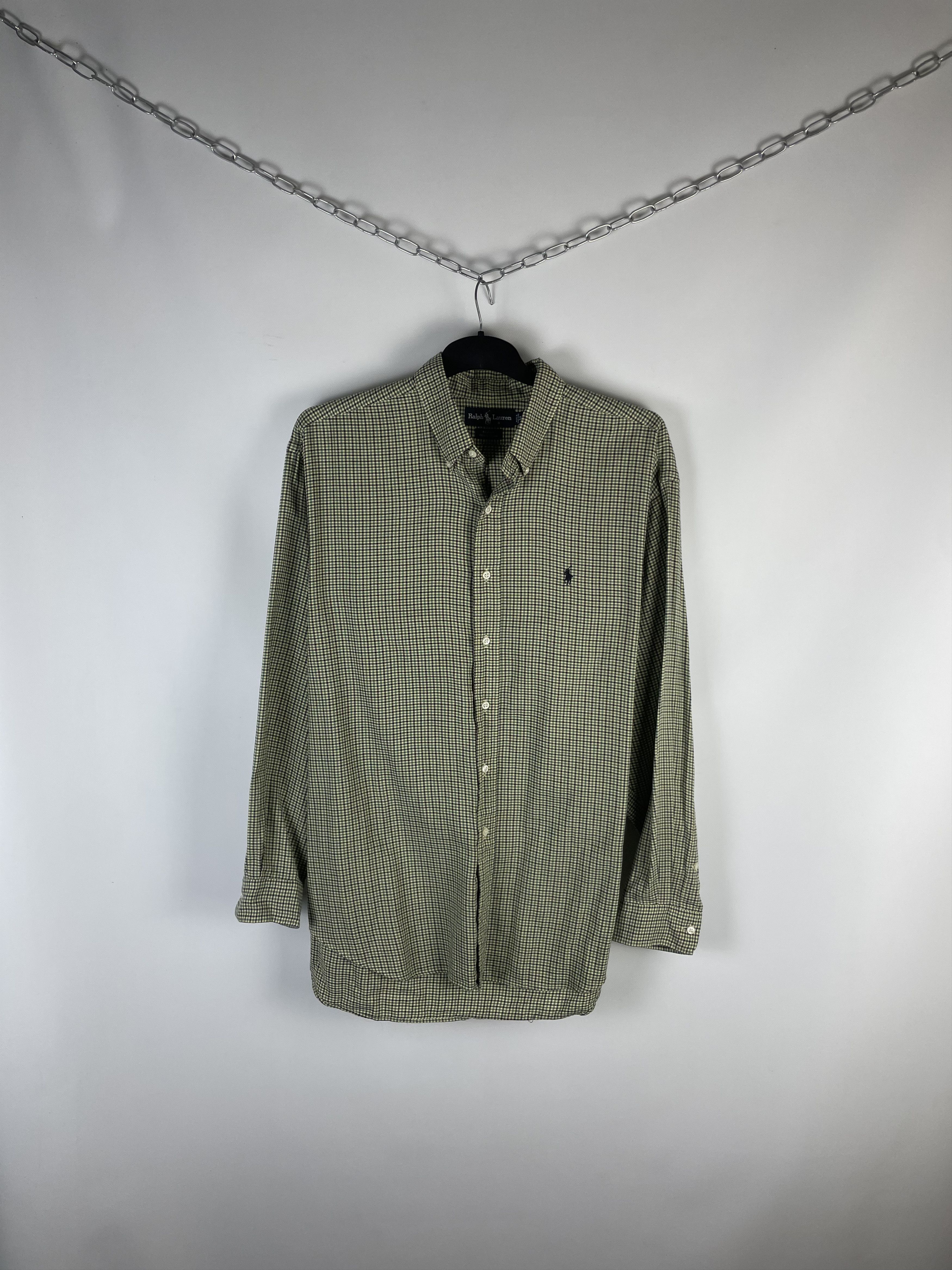 Flannel Flannel Polo Ralph Lauren Vintage Mens Shirt Size US XL / EU 56 / 4 - 1 Thumbnail