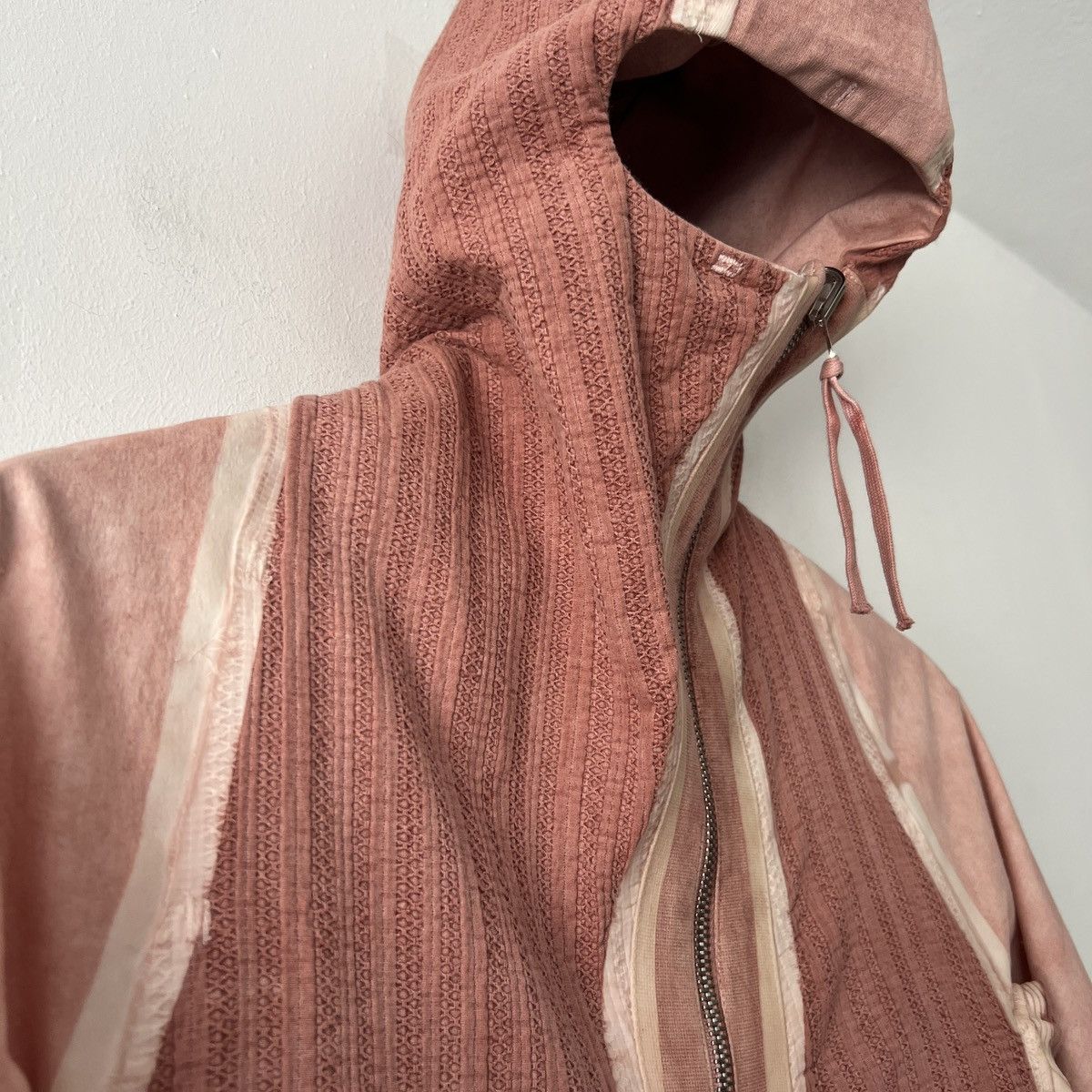 Boris Bidjan Saberi 🌸🌸 Boris Bidjan Saberi Pink Asymmetric Reversible Jacket Size US S / EU 44-46 / 1 - 11 Thumbnail