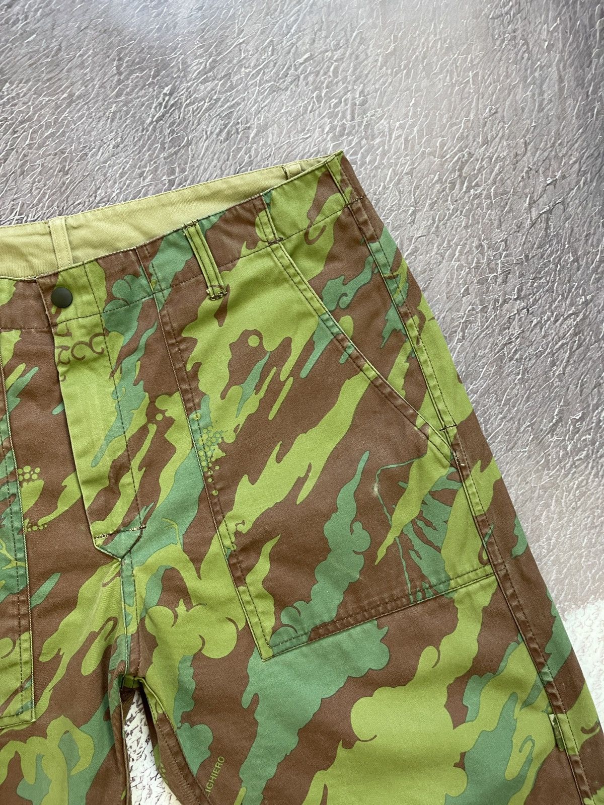 Japanese Brand × Maharishi Maharishi reversible camouflage/beige military shorts rare Size US 36 / EU 52 - 12 Thumbnail