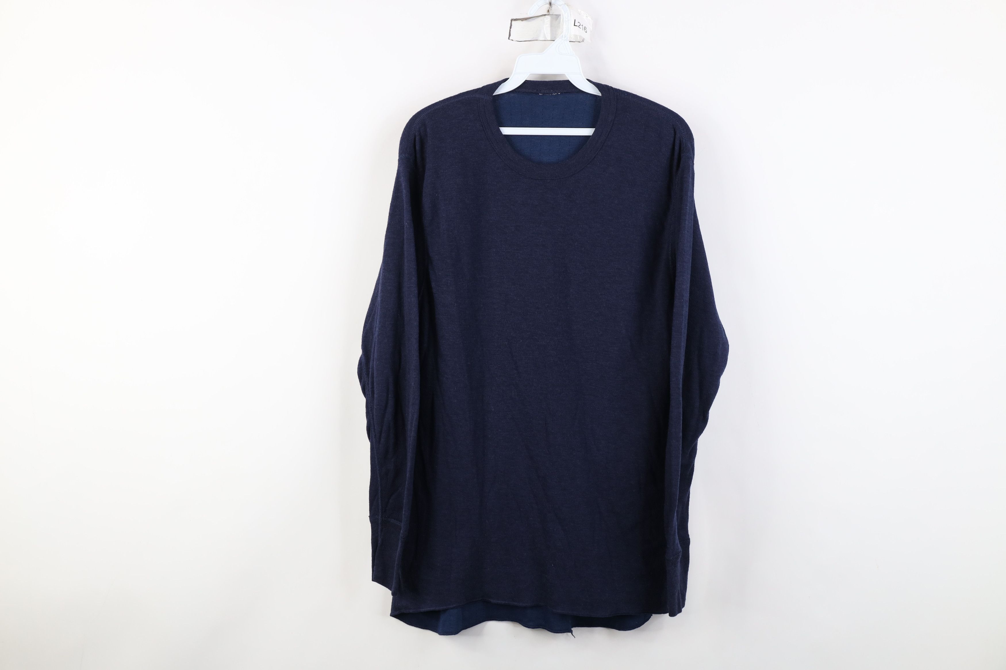 Vintage Vintage 90s Streewear Double Wall Thermal Knit T-Shirt USA Size US M / EU 48-50 / 2 - 1 Thumbnail