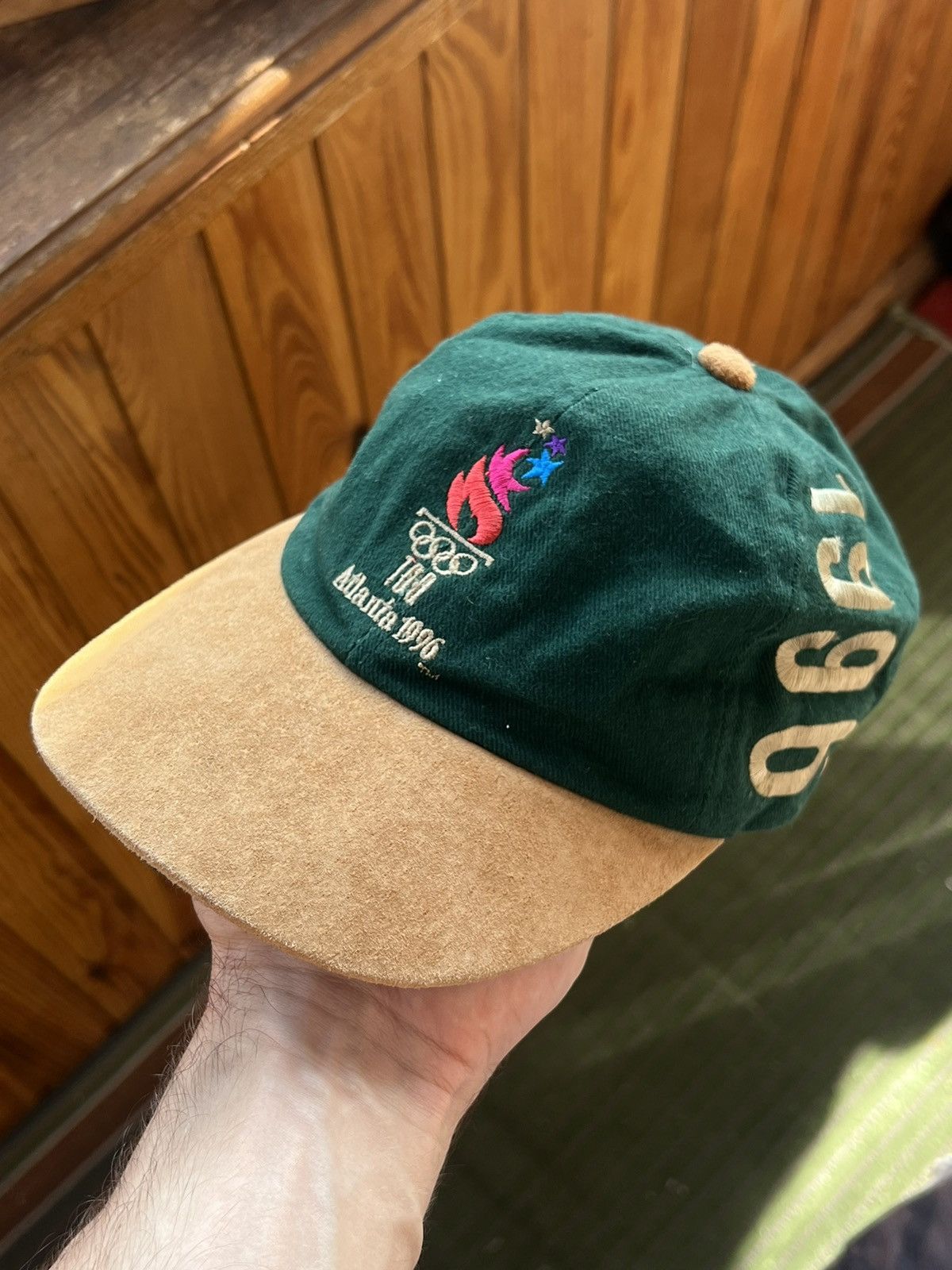 Vintage Vintage Atlanta 1996 Embroidered Cap Size ONE SIZE - 1 Thumbnail