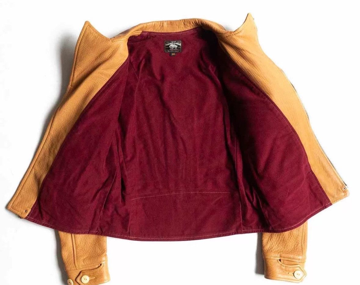 Freewheelers FREEWEELERS Deer Skin Knight Leather Jacket Size US S / EU 44-46 / 1 - 3 Thumbnail