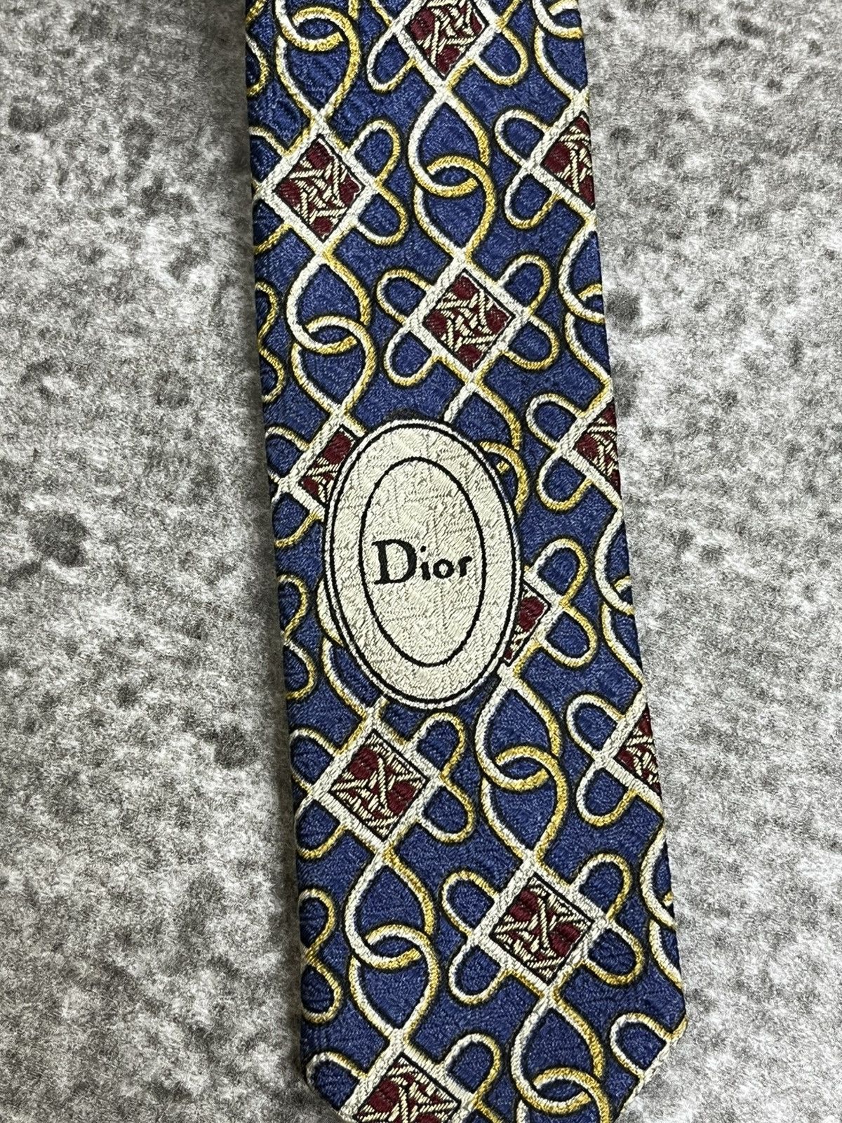 Christian Dior Monsieur Vintage Christian Dior Monsieur Silk Tie Size ONE SIZE - 4 Thumbnail