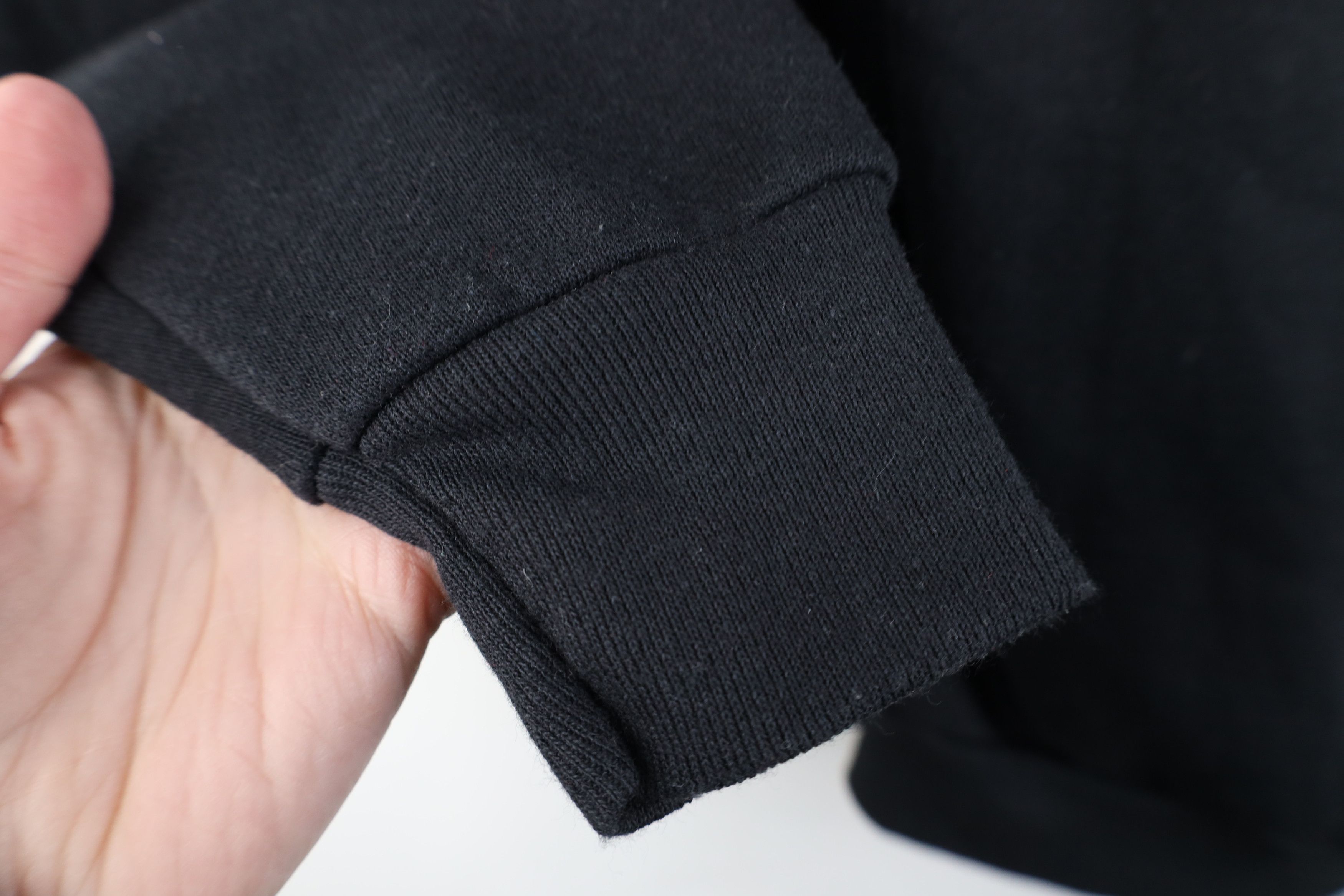 Vintage Vintage 90s Streetwear Blank Crewneck Sweatshirt Black USA Size US M / EU 48-50 / 2 - 5 Thumbnail