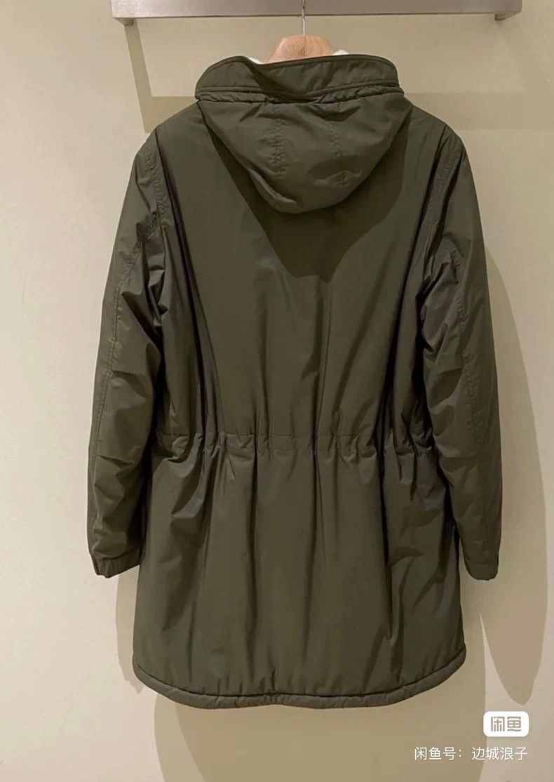 Loro Piana LORO PIANA Cashmere weatherproof parka with hood, tech wat Size US M / EU 48-50 / 2 - 3 Thumbnail