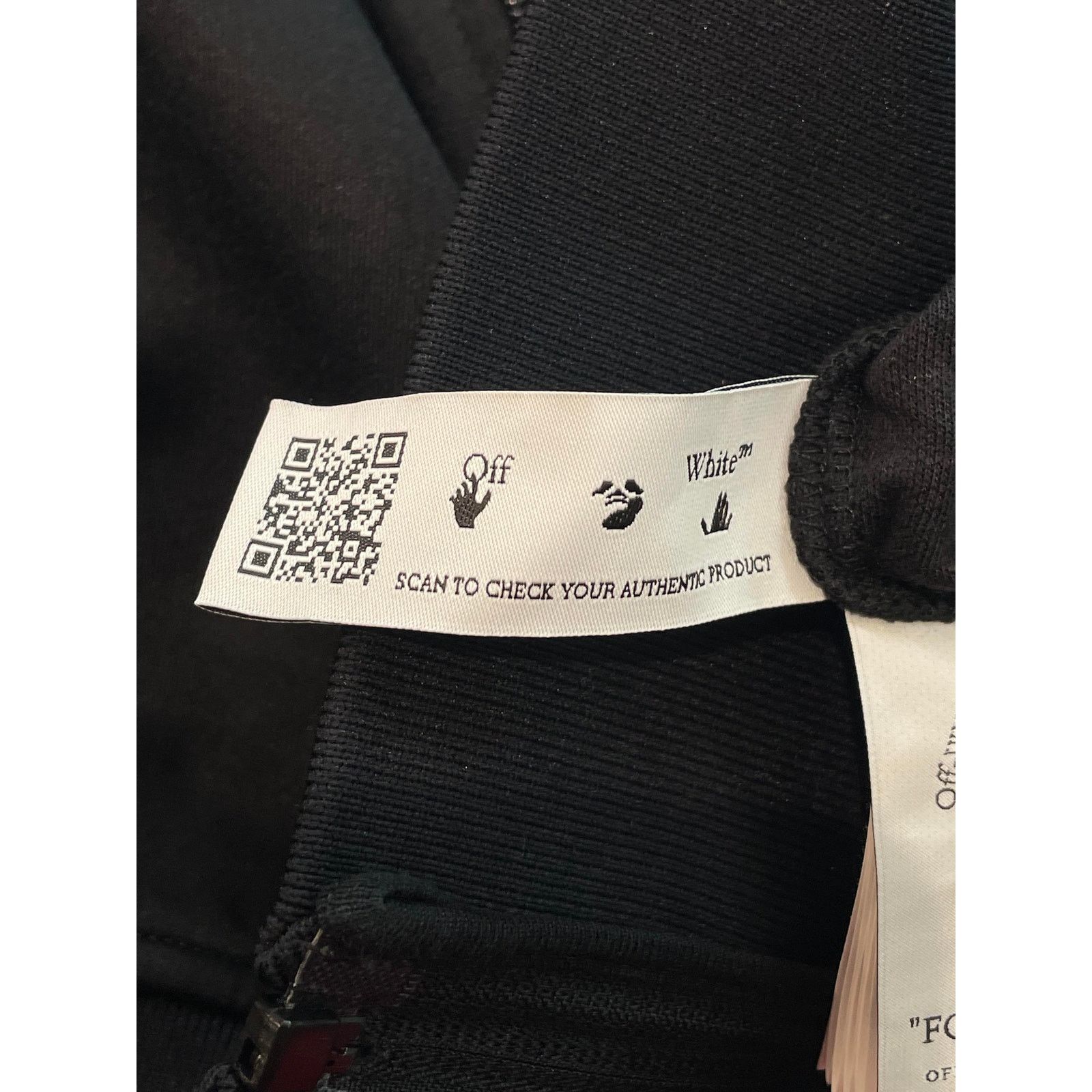 Off-White Off White Black Orange Zip Up Size L / US 10 / IT 46 - 7 Thumbnail